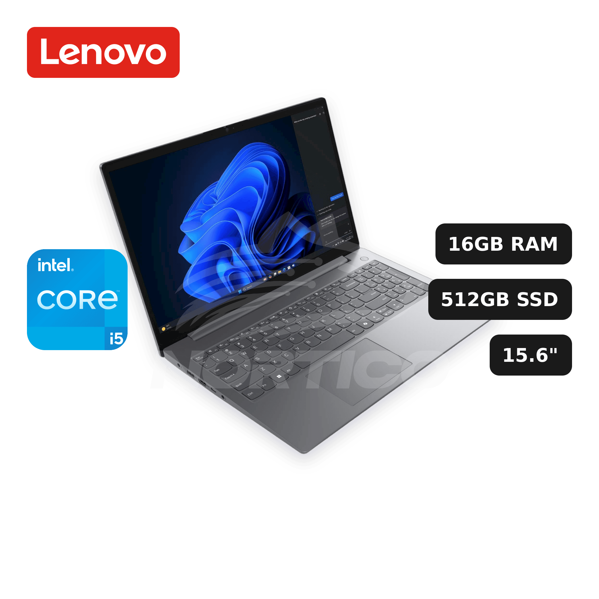 Laptop Lenovo V15 G5 IRL Core I5-13420H 16GB 512GB SSD 15.6" (RPT-83GW005LLD)