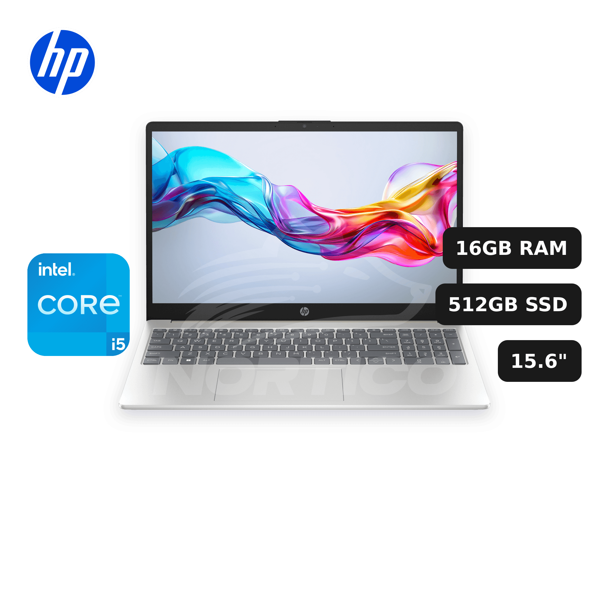 Laptop HP 15-FD0152LA Core I5-1334U 16GB 512GB SSD 15.6" (RPT-B9TS2LA#ABM)