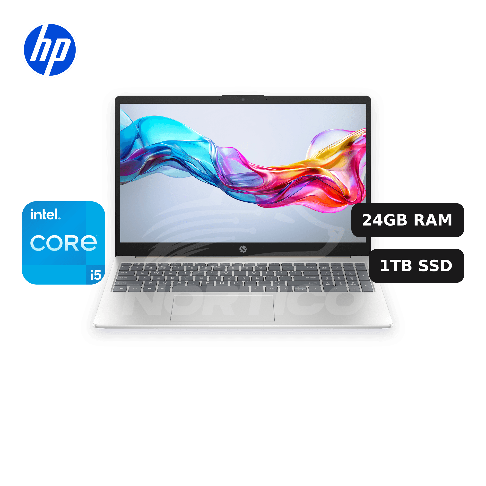 Laptop HP 15-fd0152la-rpt2 Core i5-1334U 24GB 1TB SSD (RPT2-B9TS2LA#ABM)