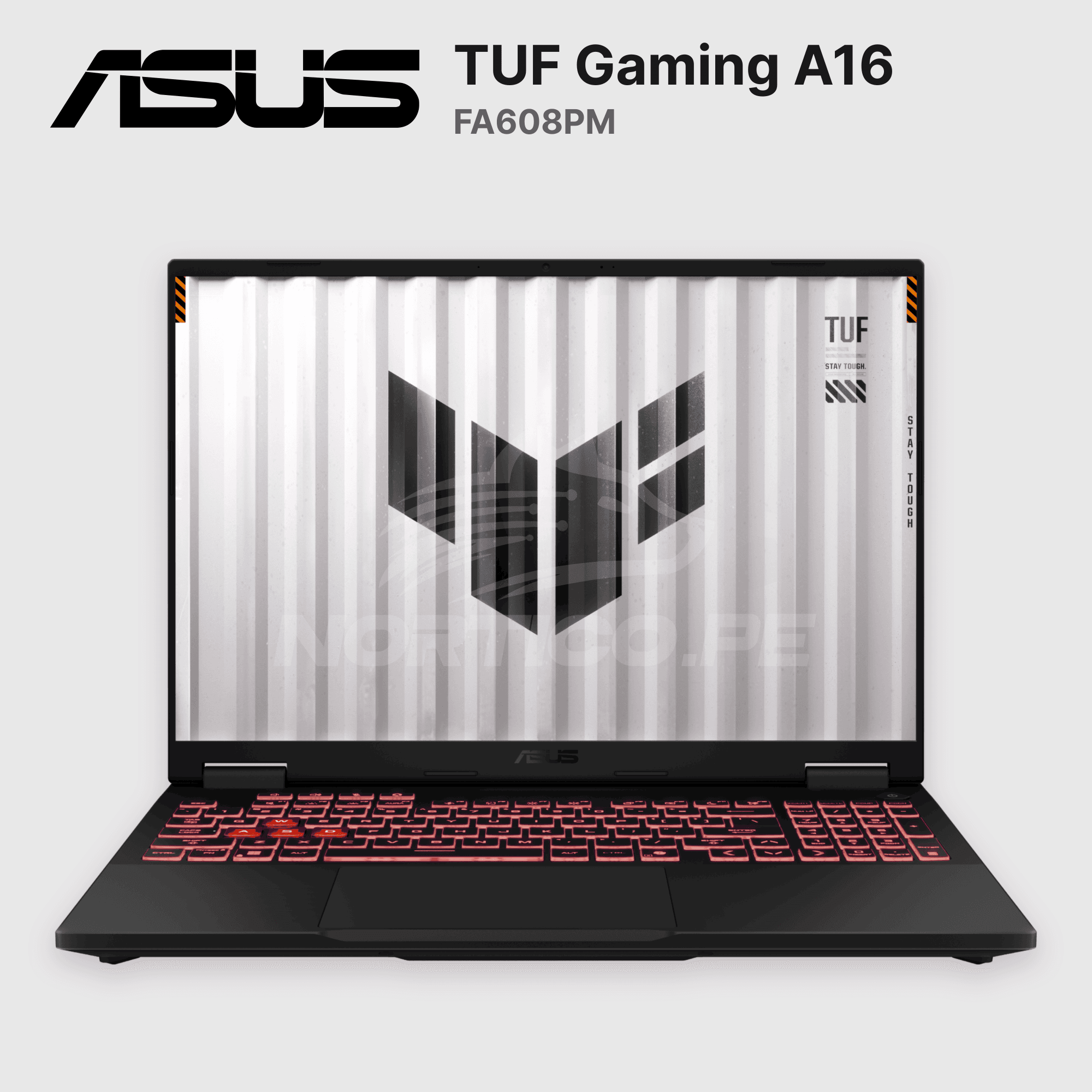 Laptop ASUS TUF Gaming A16 FA608PM Ryzen 9-8940HX 16GB 1TB SSD RTX 5060 16" (90NR0MC1-M005N0) 2