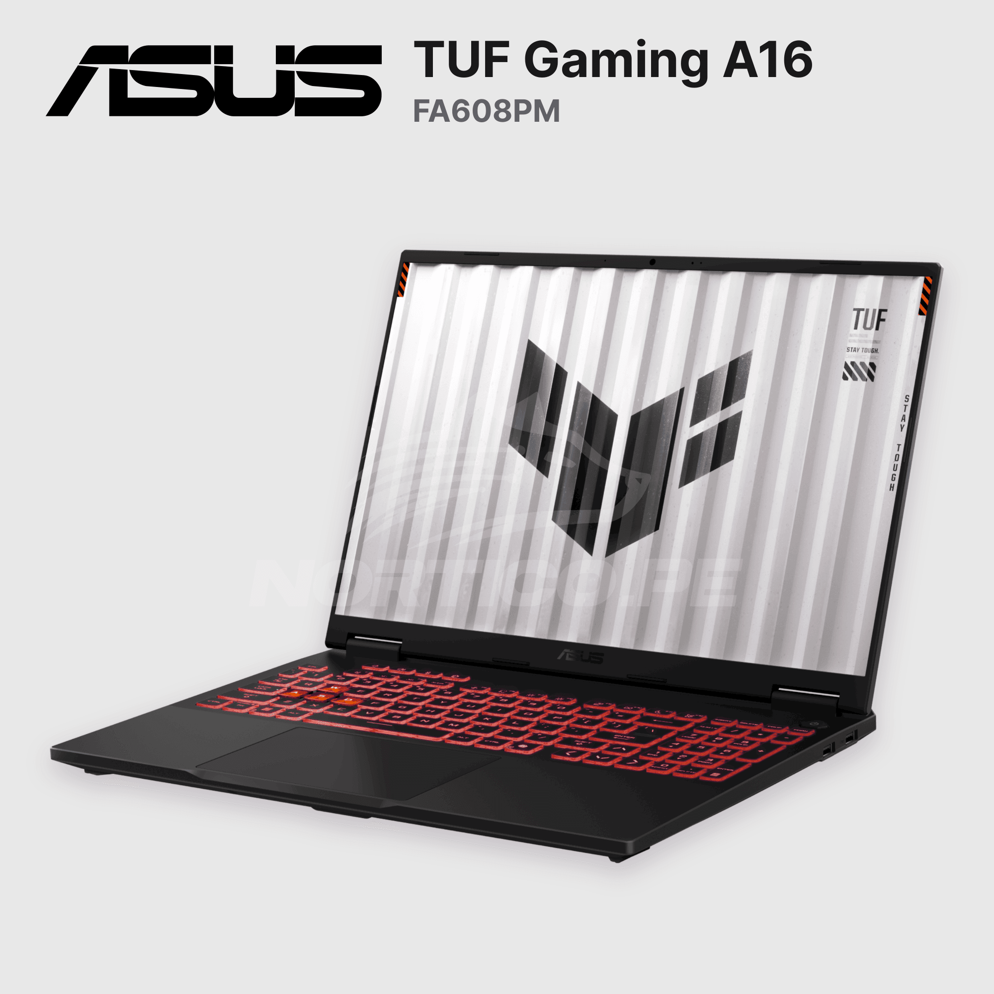 Laptop ASUS TUF Gaming A16 FA608PM Ryzen 9-8940HX 16GB 1TB SSD RTX 5060 16" (90NR0MC1-M005N0) 3