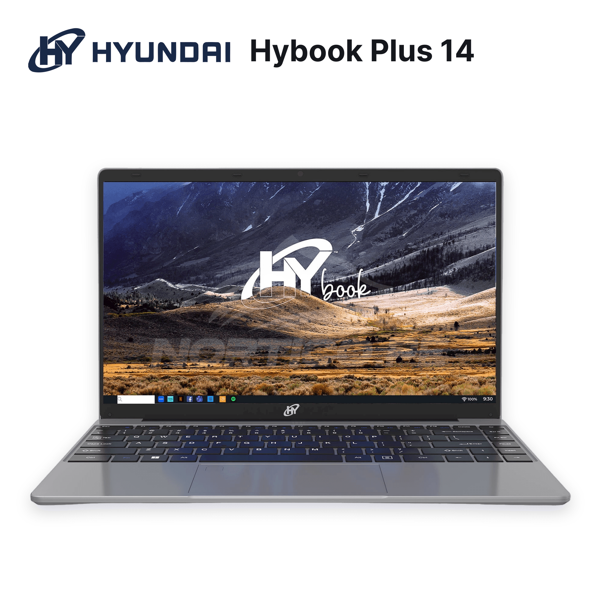 Laptop Hyundai Hybook Plus 14 Celeron N4020 4GB 128GB eMMC 14" (HT14CC1C46SG) 2