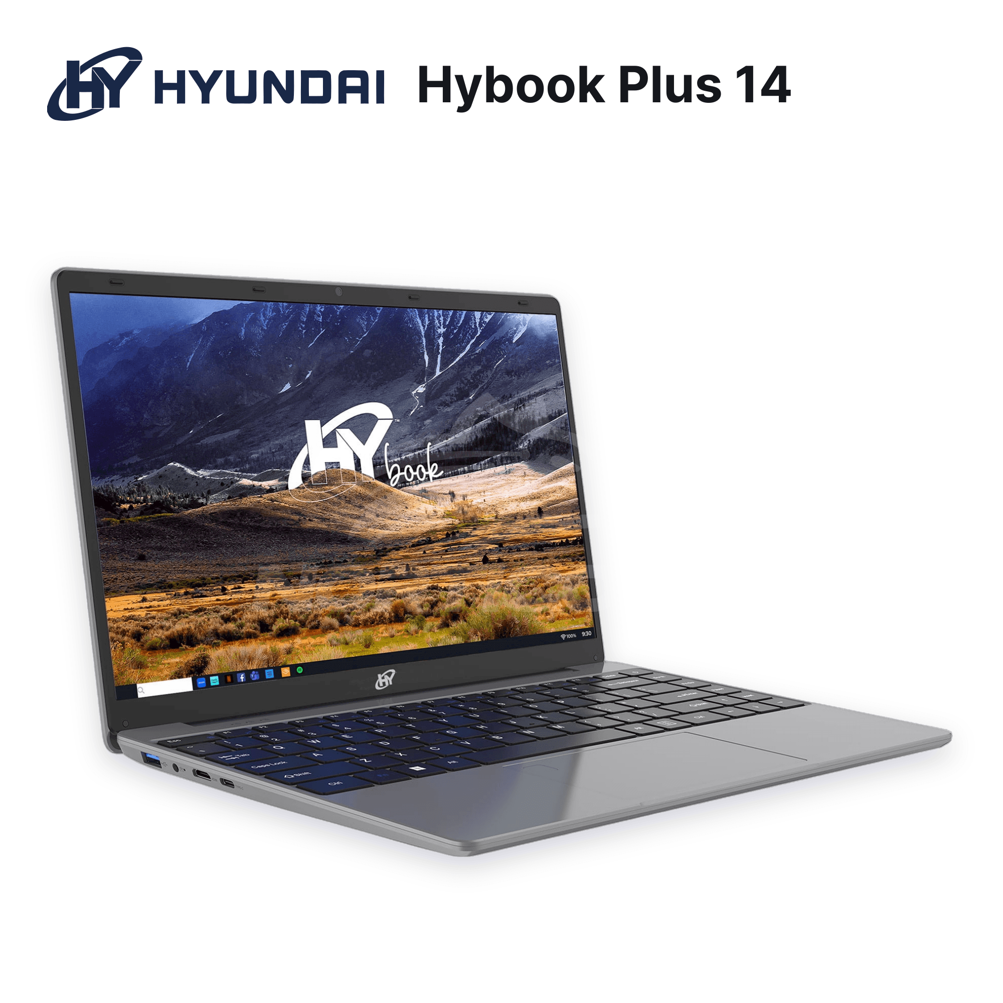 Laptop Hyundai Hybook Plus 14 Celeron N4020 4GB 128GB eMMC 14" (HT14CC1C46SG) 3
