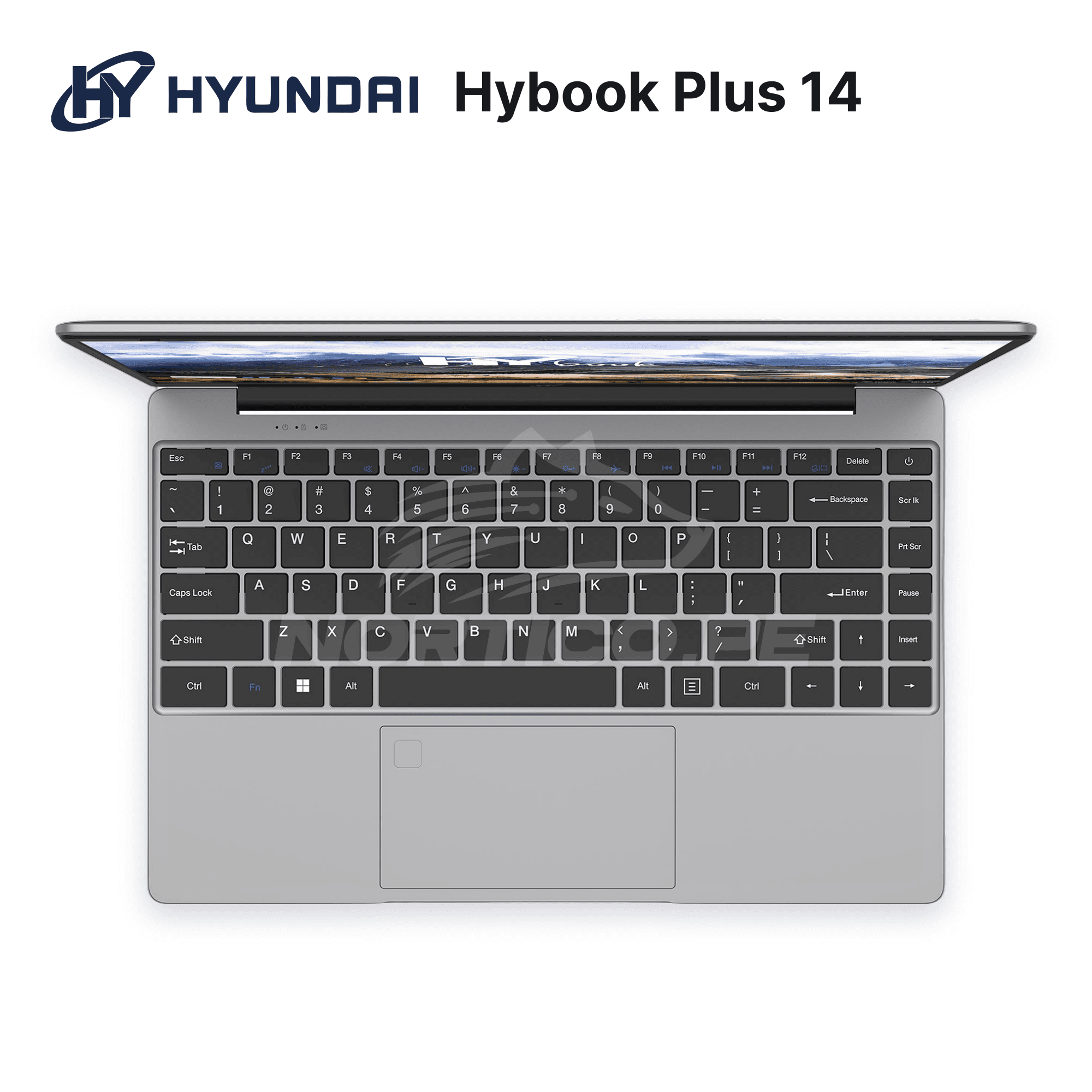 Laptop Hyundai Hybook Plus 14 Celeron N4020 4GB 128GB eMMC 14" (HT14CC1C46SG) 4