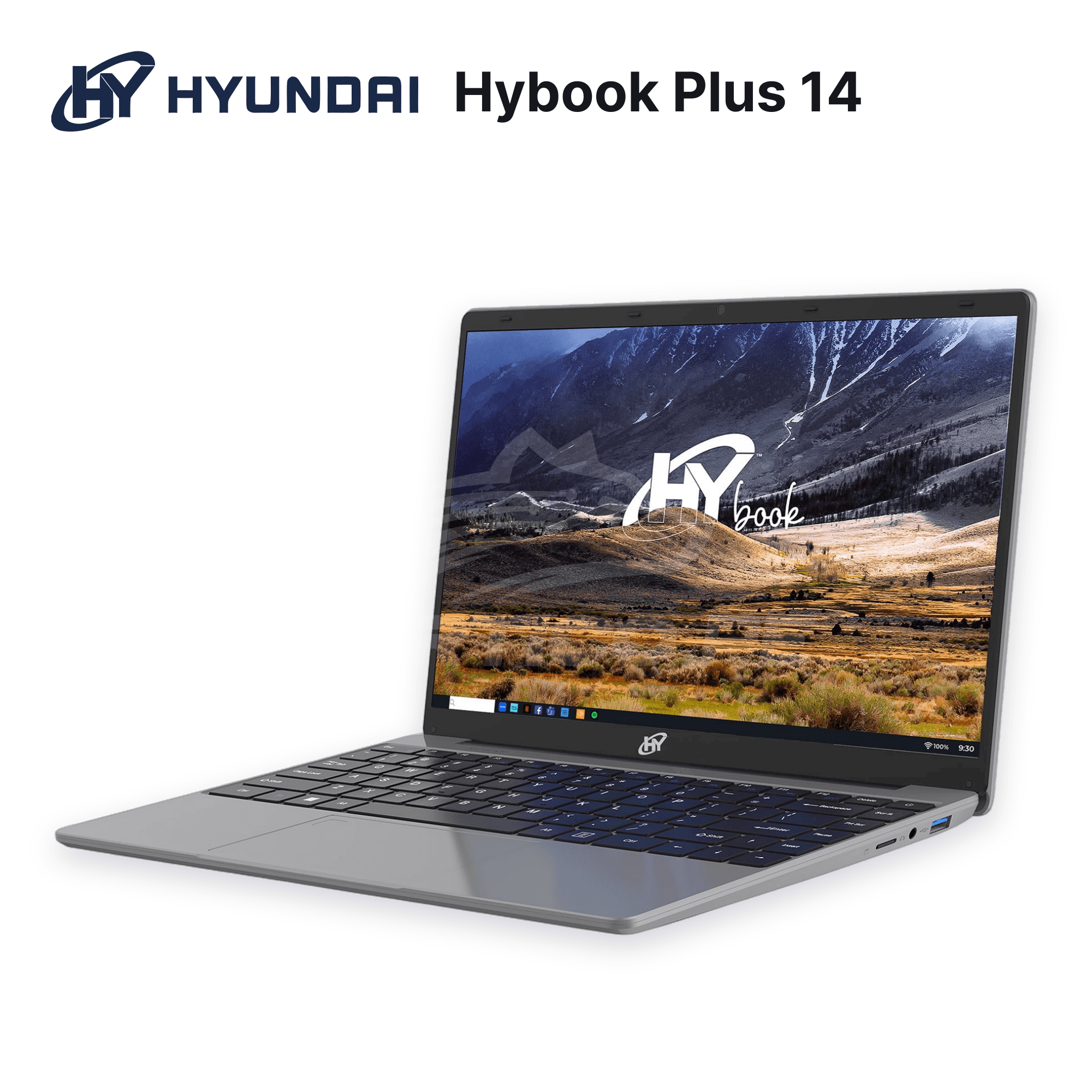 Laptop Hyundai Hybook Plus 14 Celeron N4020 4GB 128GB eMMC 14" (HT14CC1C46SG) 5