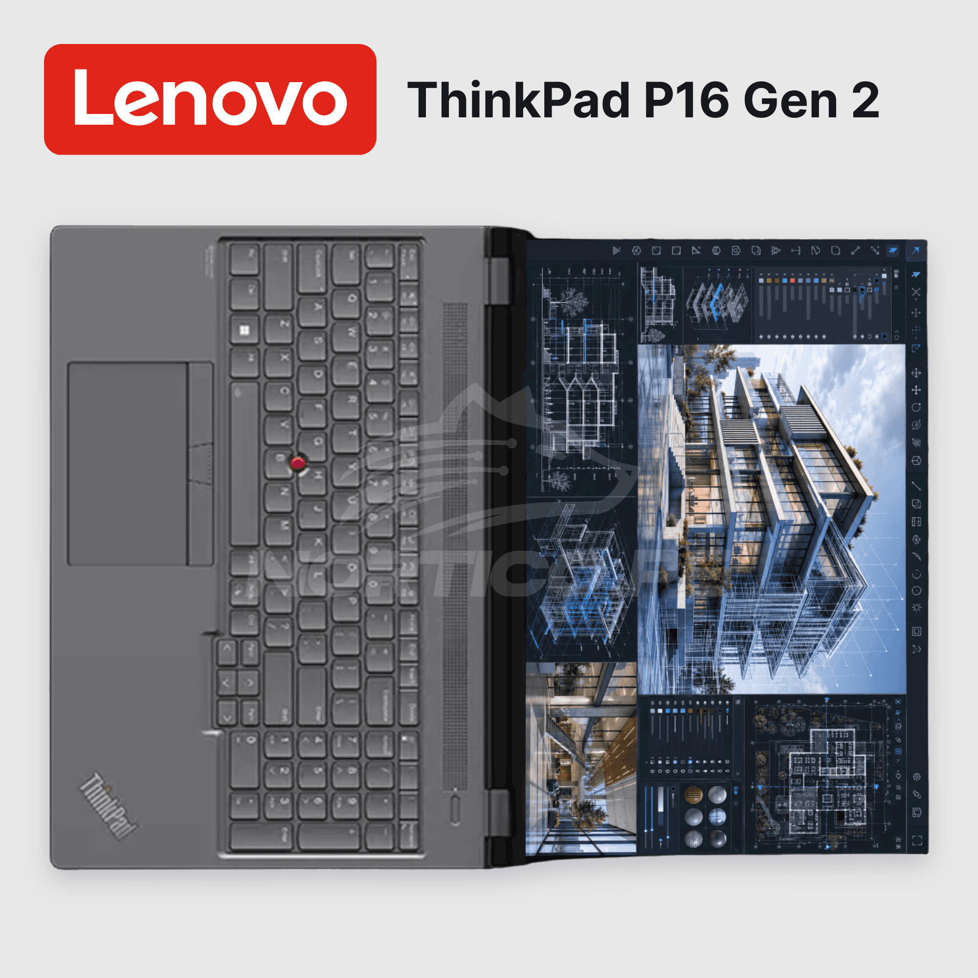 Laptop Lenovo ThinkPad P16 Gen 2 Core I9-13950HX 64GB 2TB SSD RTX 5000 16" Open box (21FB59WC00-R2) 4