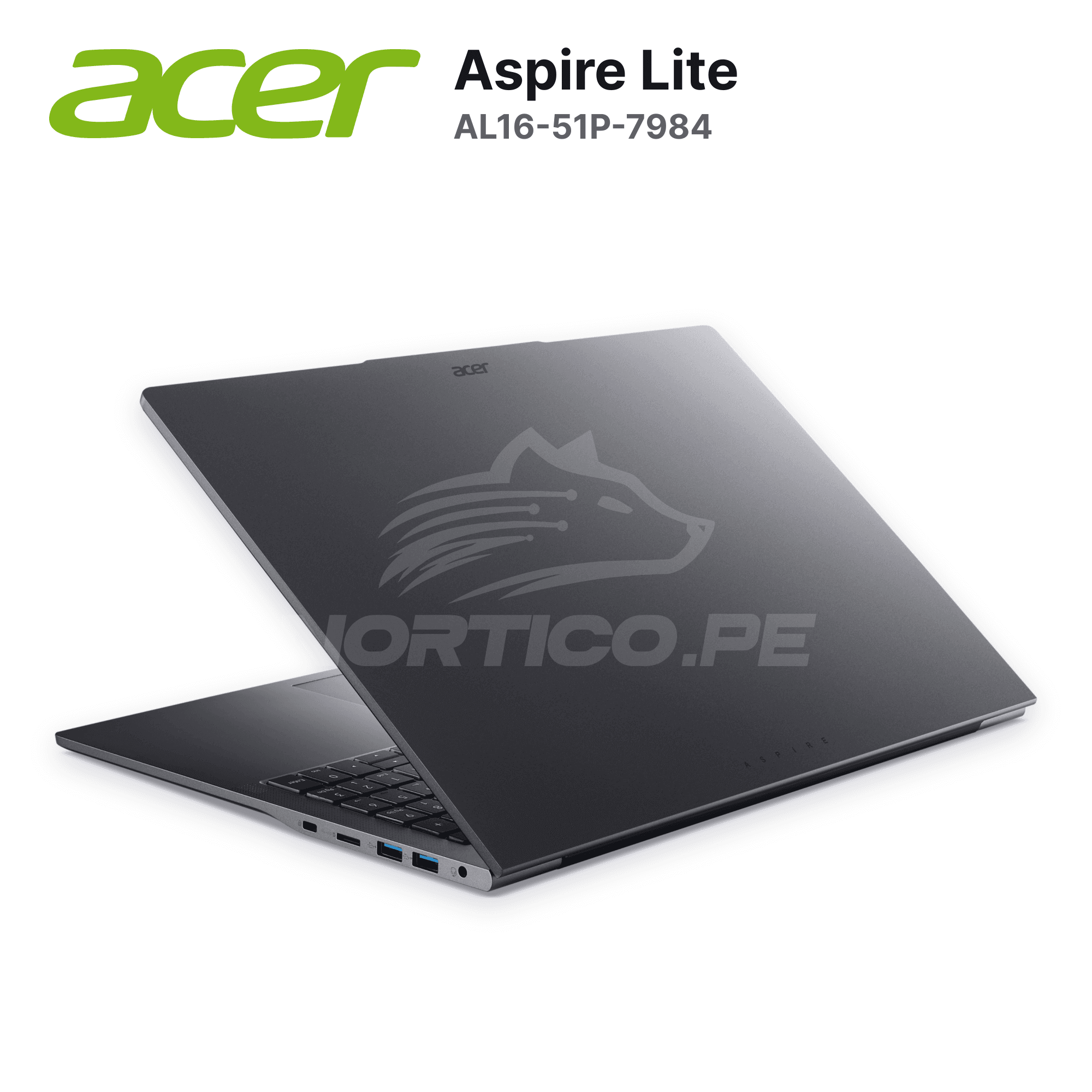 Laptop Acer Aspire Lite AL16-51P-7984 Core I7-1255U 16GB 512GB SSD 16" (NX.KX0AL.006) 7