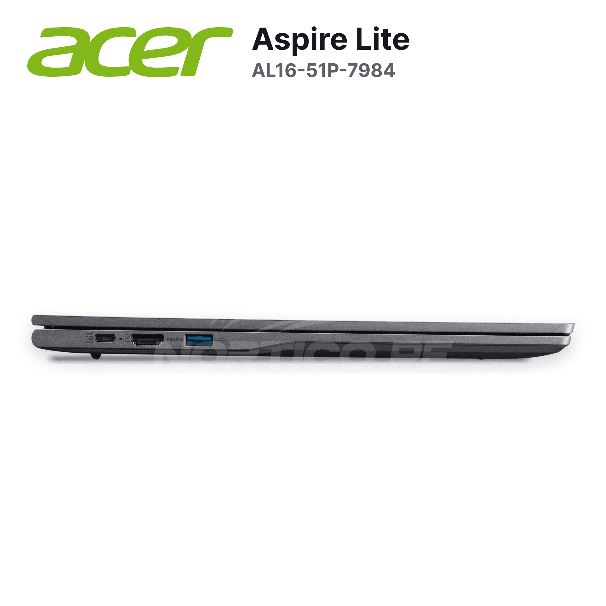 Laptop Acer Aspire Lite AL16-51P-7984 Core I7-1255U 16GB 512GB SSD 16" (NX.KX0AL.006) 9