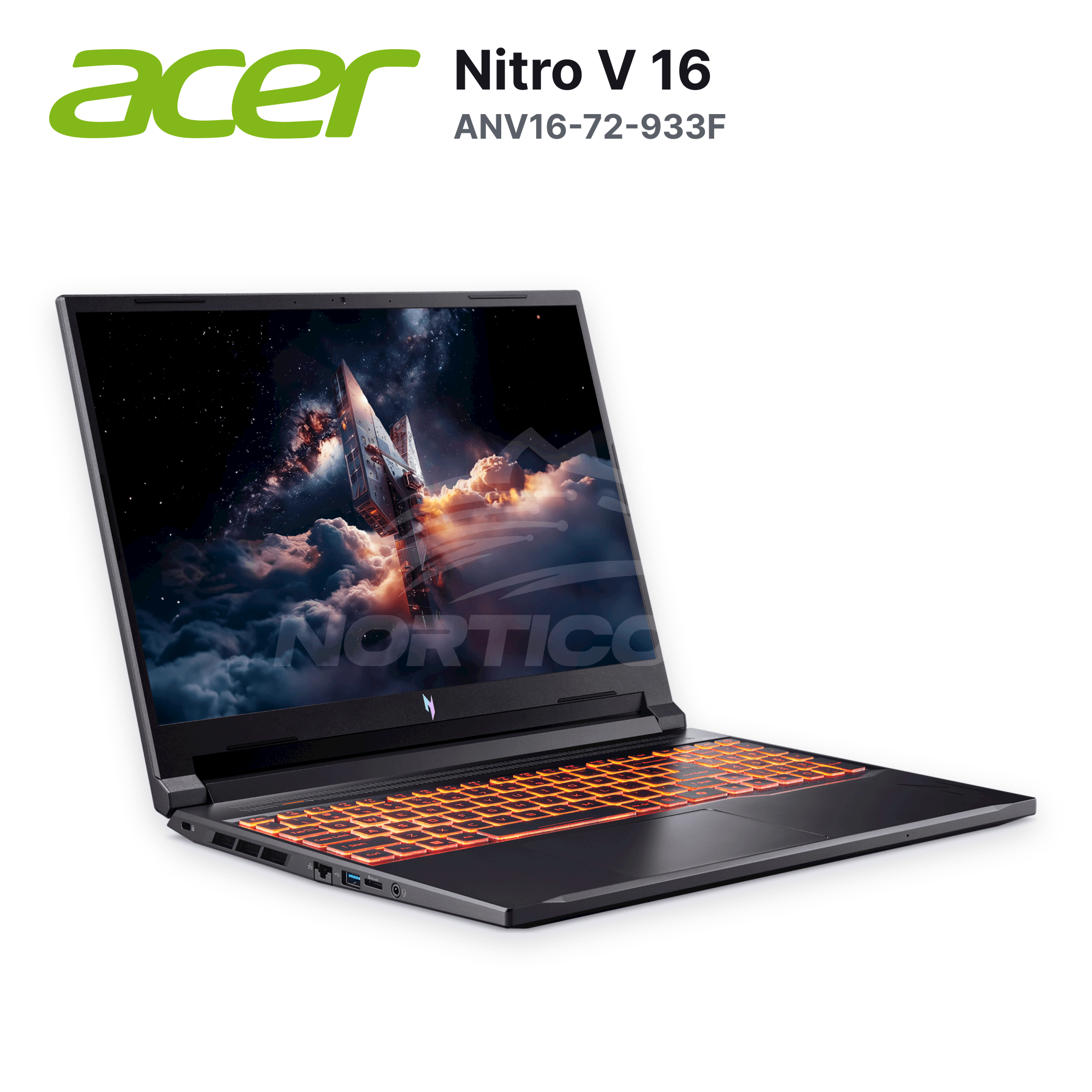 Laptop Acer Nitro V 16 ANV16-72-933F Core 9-270H 32GB 1TB SSD RTX 5070 16" (NH.U2FAA.003) 3