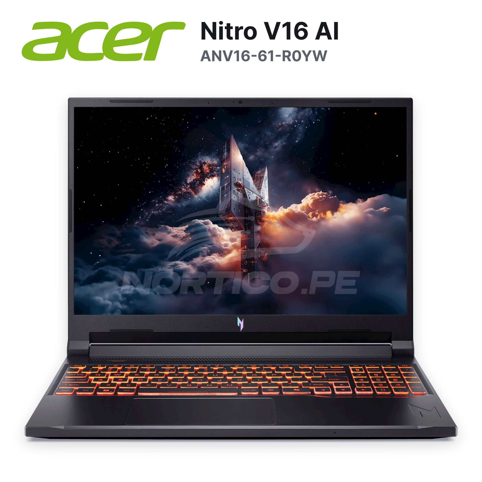 Laptop Acer Nitro V16 AI ANV16-61-R0YW Ryzen 7-350 16GB 1TB SSD RTX 5060 16" (NH.U25AA.001) 2