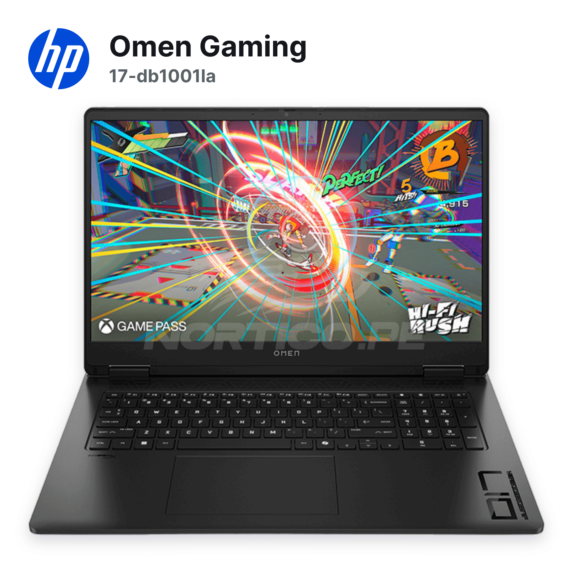 Laptop HP Omen Gaming 17-db1001la Ryzen AI 7 350 16GB 1TB SSD RTX 5050 17.3" (CW4E3LA#ABM) 2
