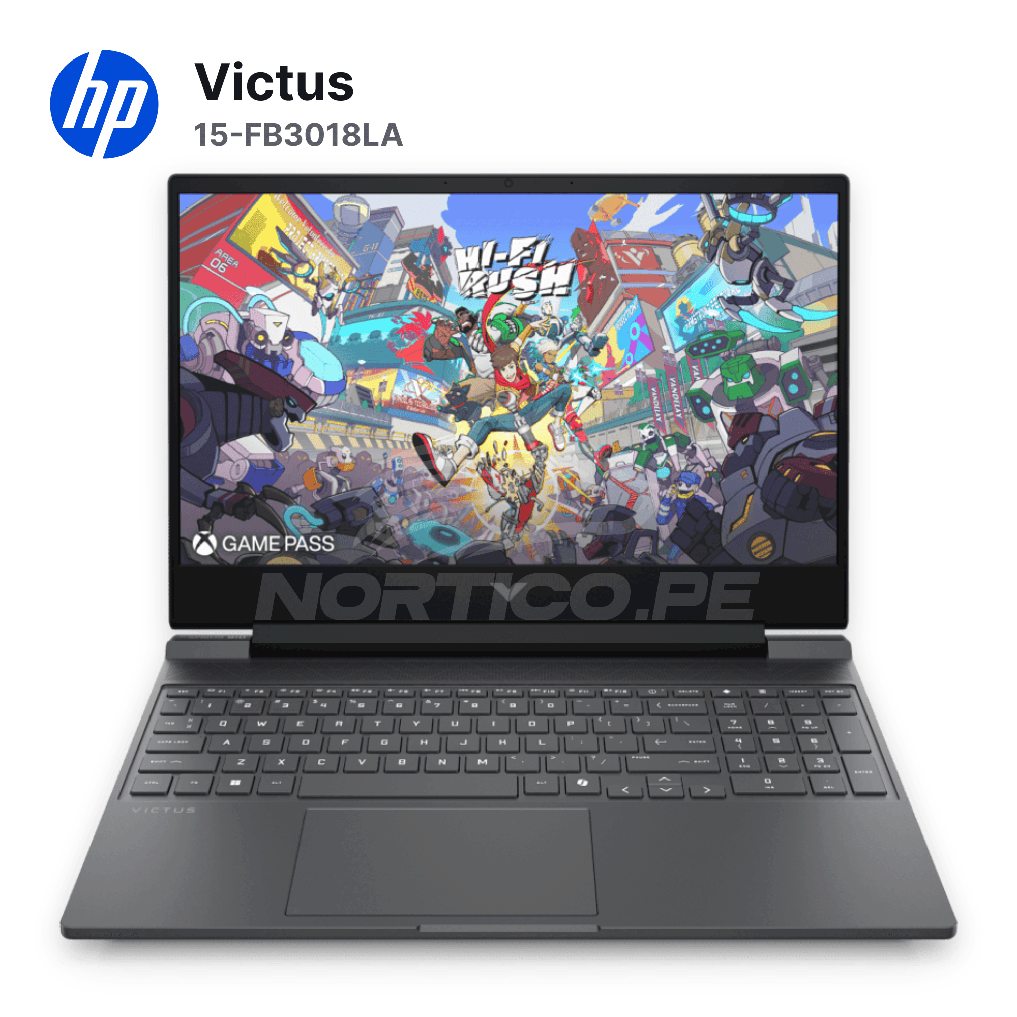 Laptop HP Victus 15-FB3018LA Ryzen 7-7445HS 8GB 512GB SSD RTX 3050 15.6" (BT4F5LA#ABM) 5