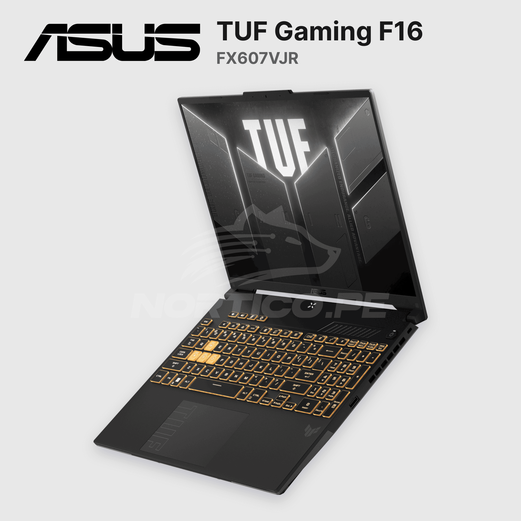 Laptop ASUS TUF Gaming F16 FX607VJR Core 5-205H 8GB 512GB SSD RTX 3050 16" (90NR0MZ6-M00J70) 8