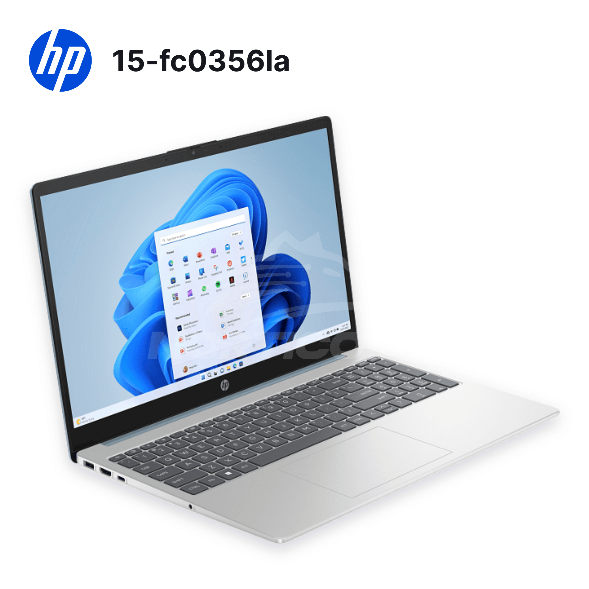 Laptop HP 15-fc0356la Ryzen 5-7530U 16GB 512GB SSD 15.6" (D6ZS8LA#ABM) 4