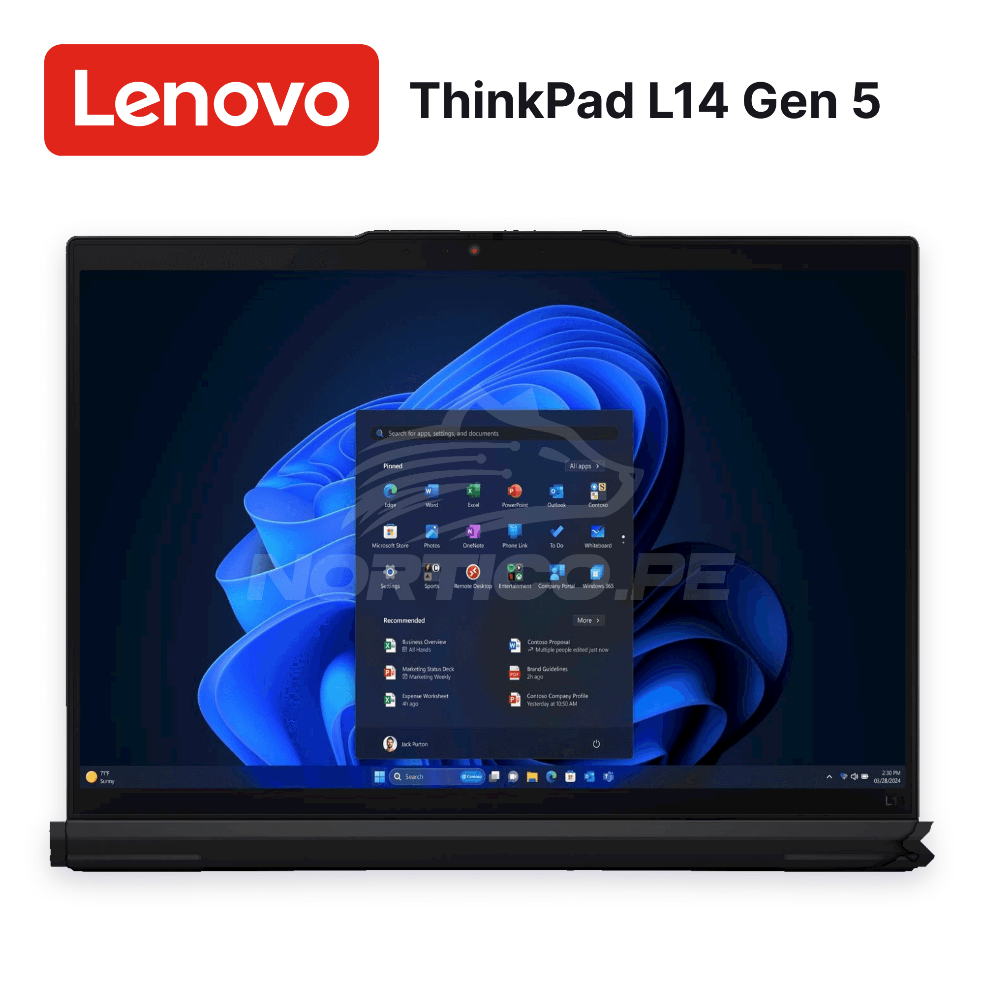 Laptop Lenovo ThinkPad L14 Gen 5 Core Ultra 7-165U 16GB 512GB SSD 14" (21L2S71S06-R2) 6