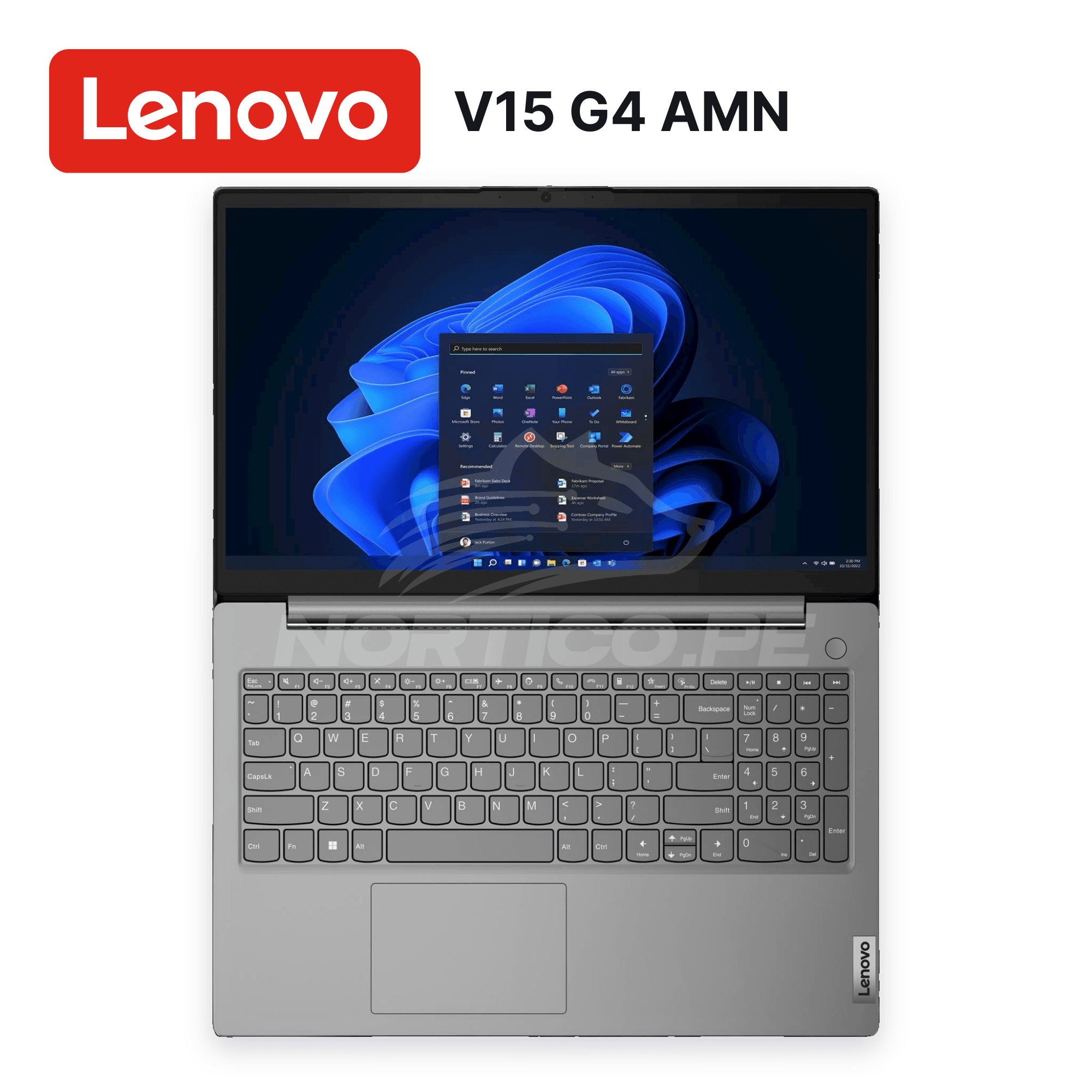 Laptop Lenovo V15 G4 AMN Ryzen 3-7320U 8GB 512GB SSD 15.6" (82YU017LLM) 8
