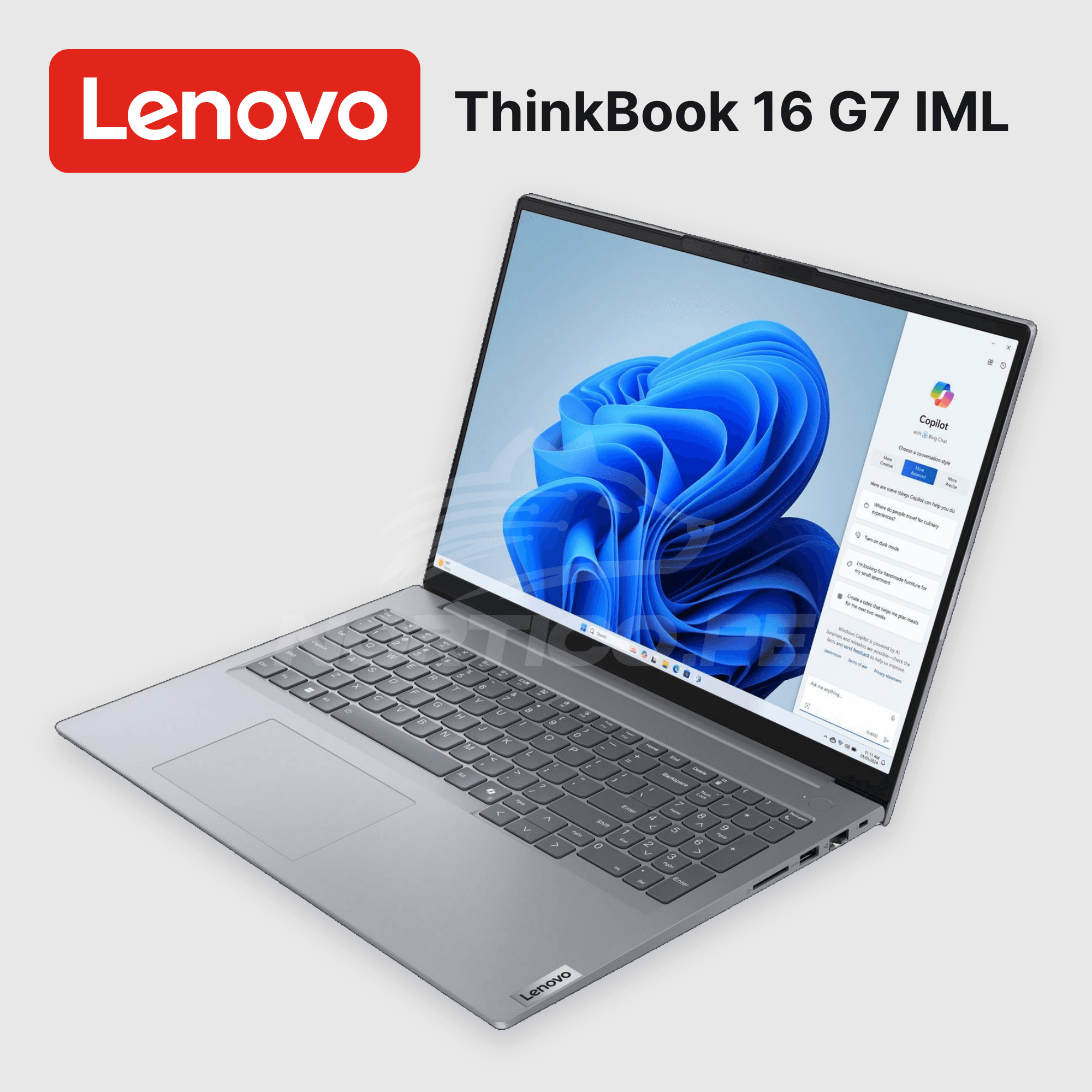 Laptop Lenovo ThinkBook 16 G7 IML Core Ultra 7-155H 16GB 1TB SSD 16" (21MS00CDLM) 3