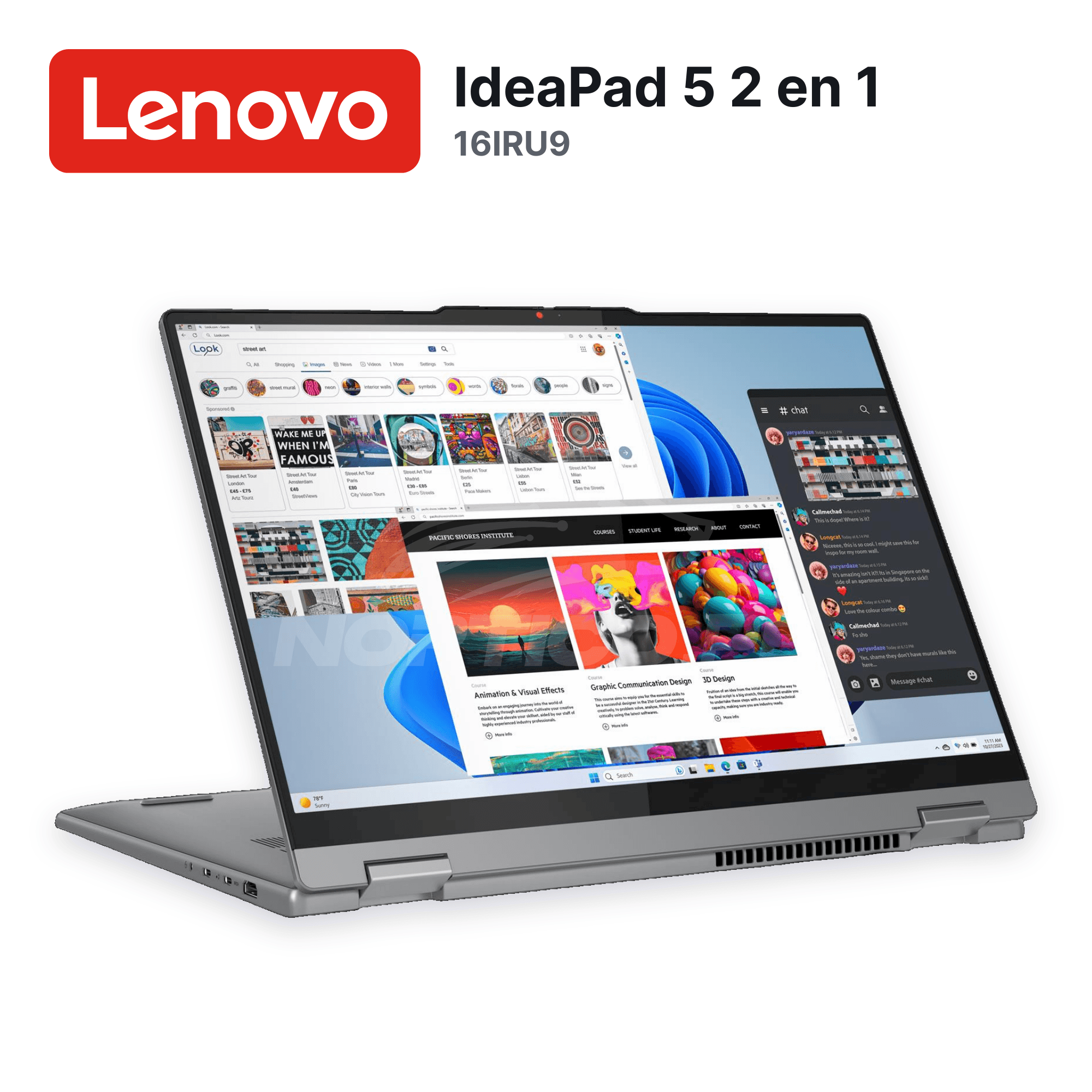 Laptop Lenovo IdeaPad 5 2 en 1 16IRU9 Core 5-120U 16GB 512GB SSD 16" (83DU004VUS) 3