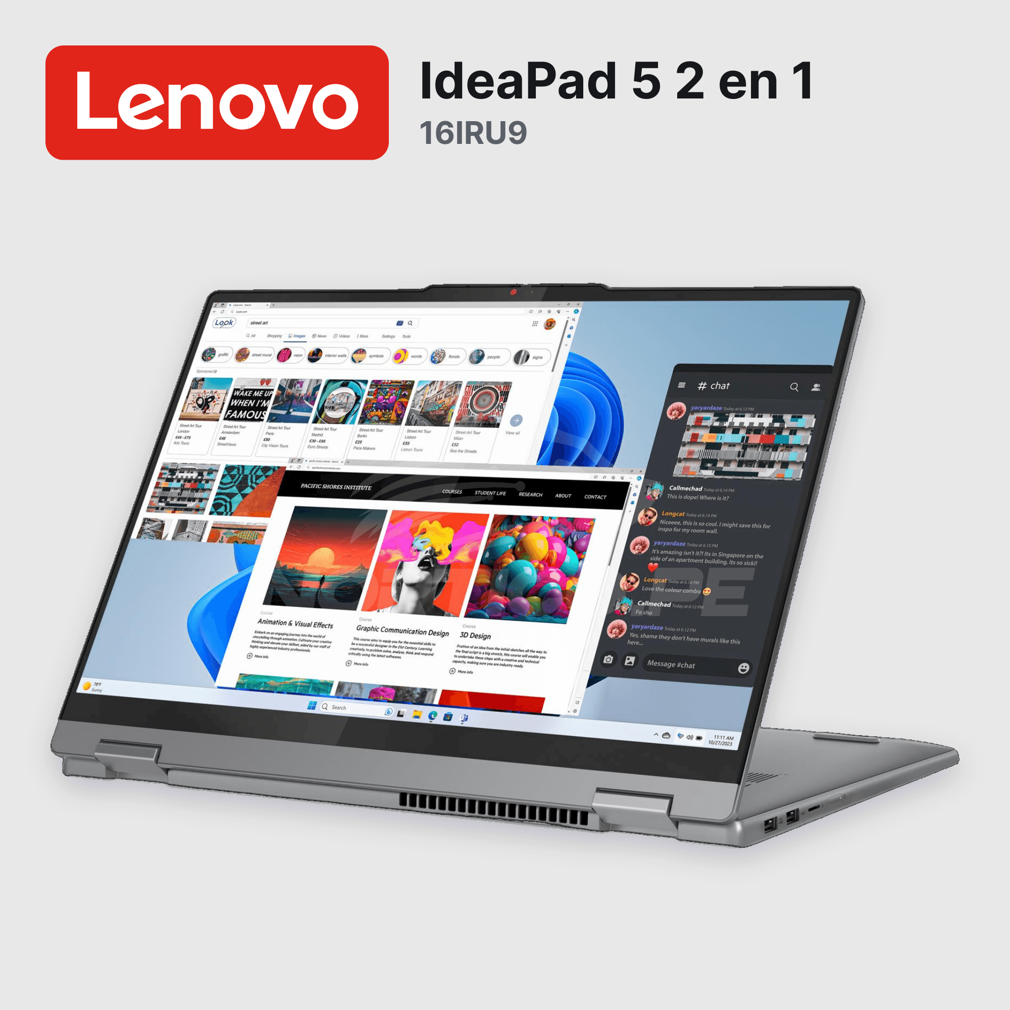 Laptop Lenovo IdeaPad 5 2 en 1 16IRU9 Core 5-120U 16GB 512GB SSD 16" (83DU004VUS) 4