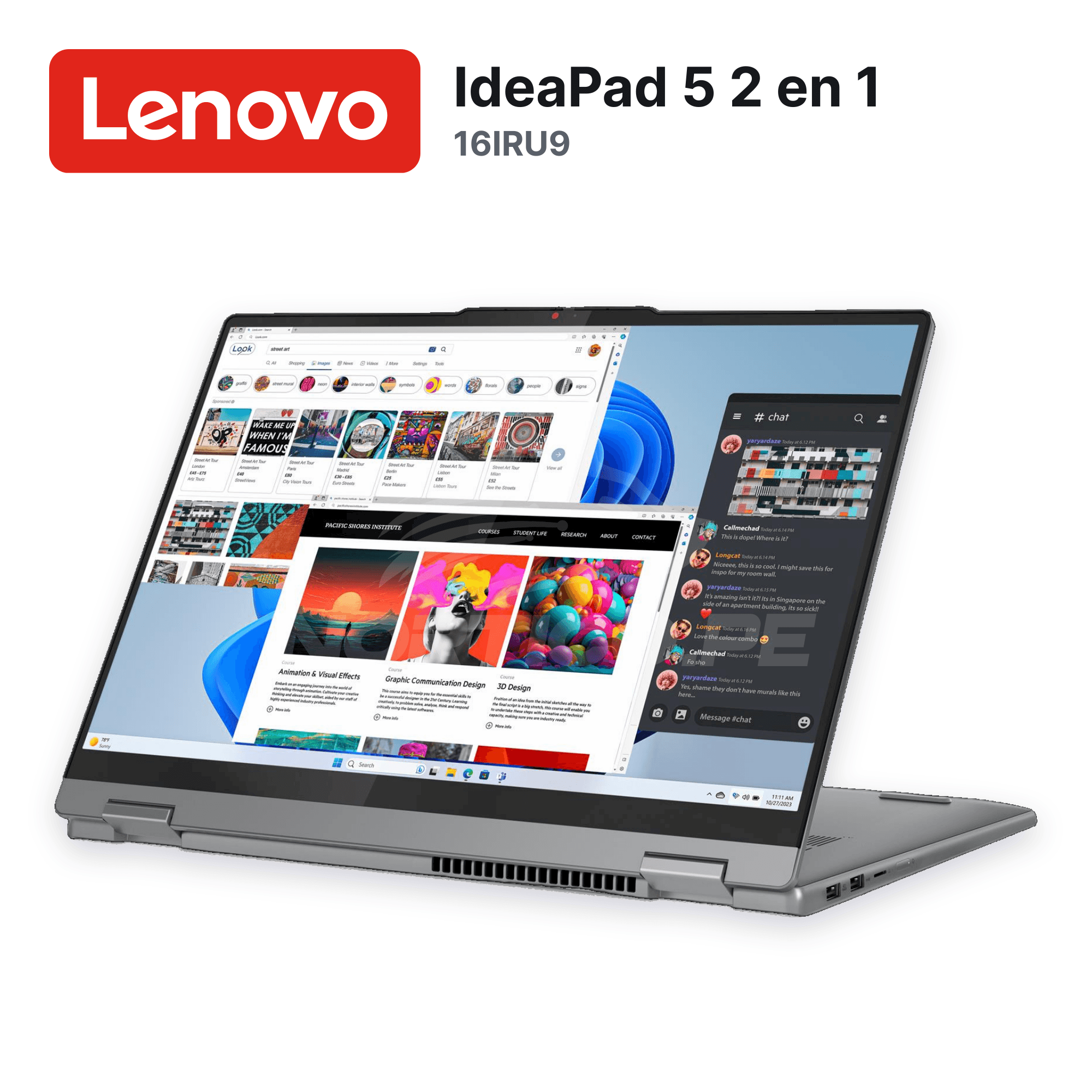 Laptop Lenovo IdeaPad 5 2 en 1 16IRU9 Core 5-120U 16GB 512GB SSD 16" (83DU004VUS) 4