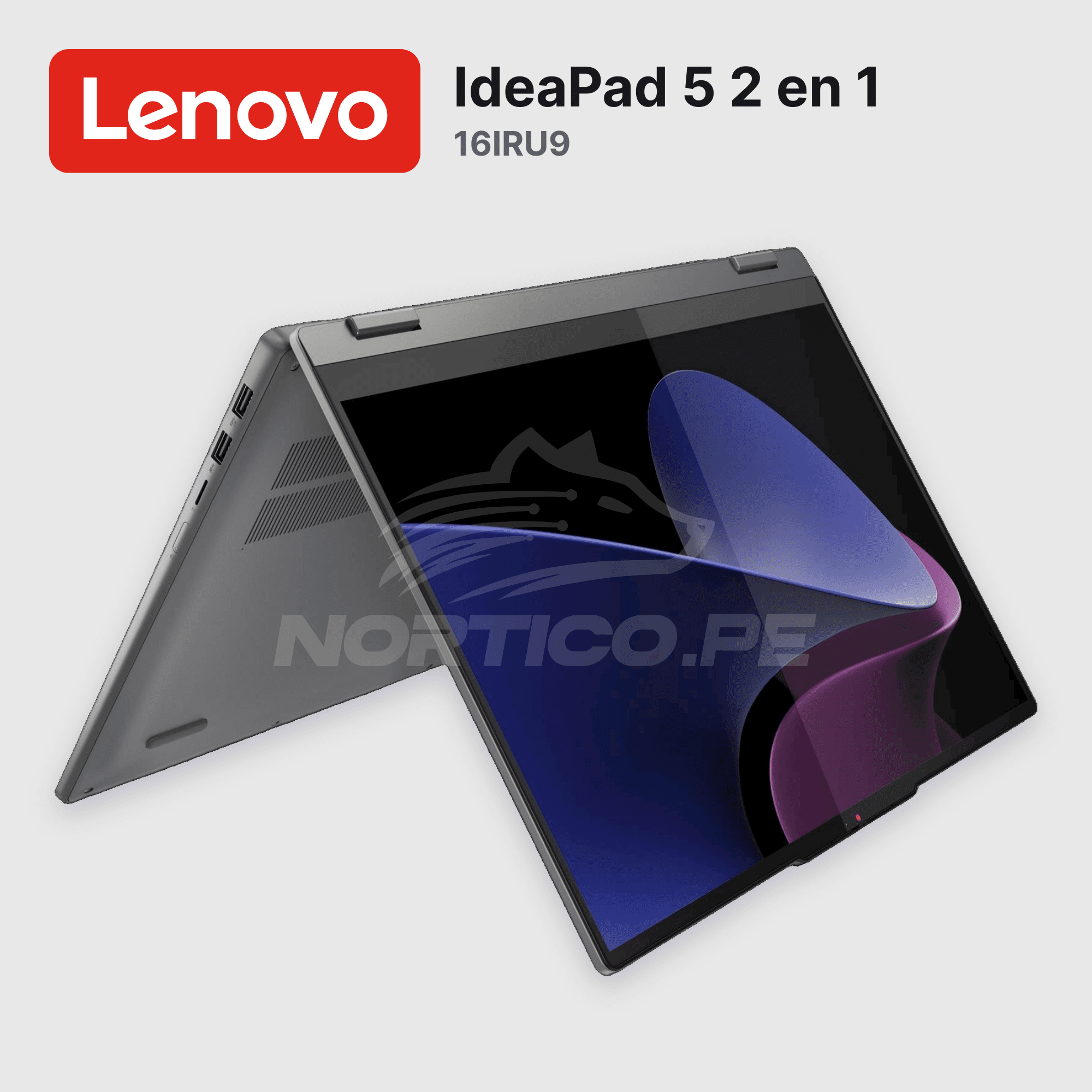 Laptop Lenovo IdeaPad 5 2 en 1 16IRU9 Core 5-120U 16GB 512GB SSD 16" (83DU004VUS) 8