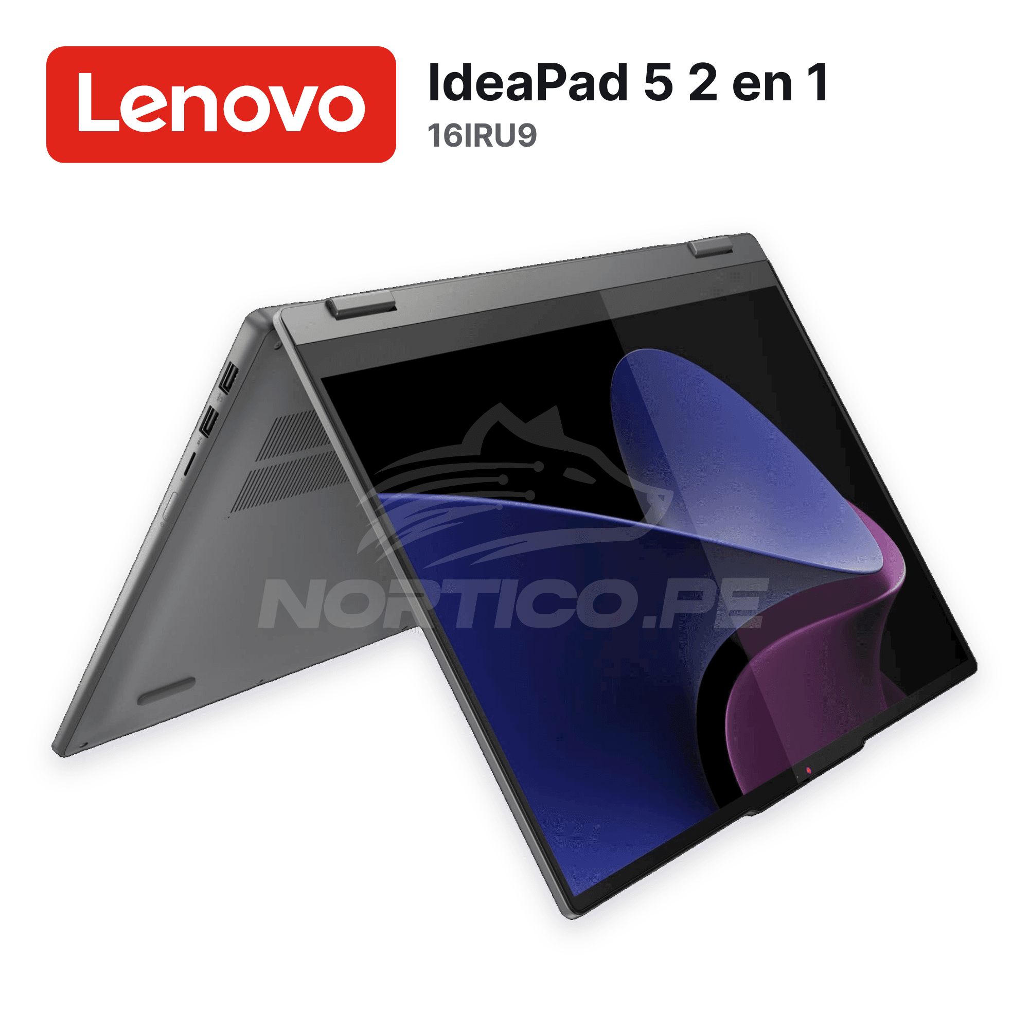 Laptop Lenovo IdeaPad 5 2 en 1 16IRU9 Core 5-120U 16GB 512GB SSD 16" (83DU004VUS) 8