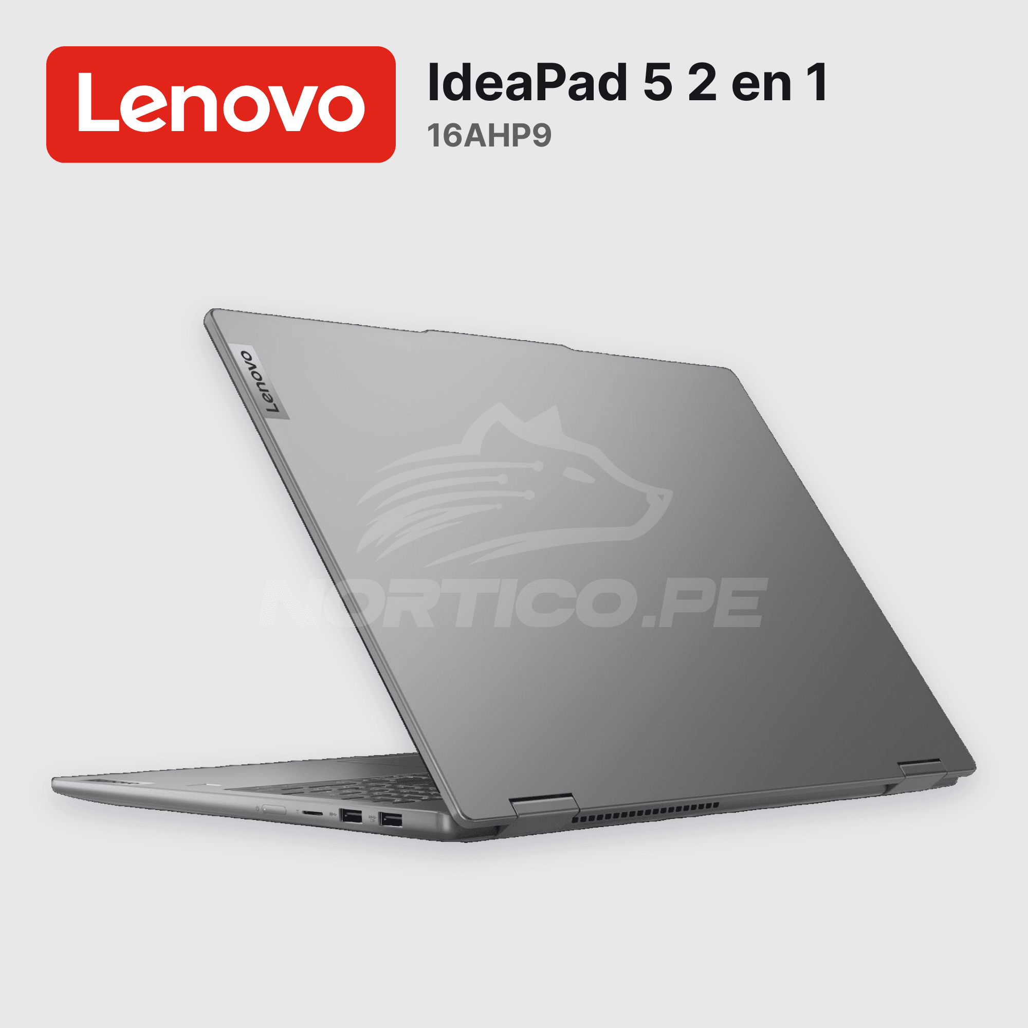 Laptop Lenovo IdeaPad 5 2 en 1 16AHP9 Ryzen 7-8845HS 16GB 1TB SSD 16" (83DS0056US) 3