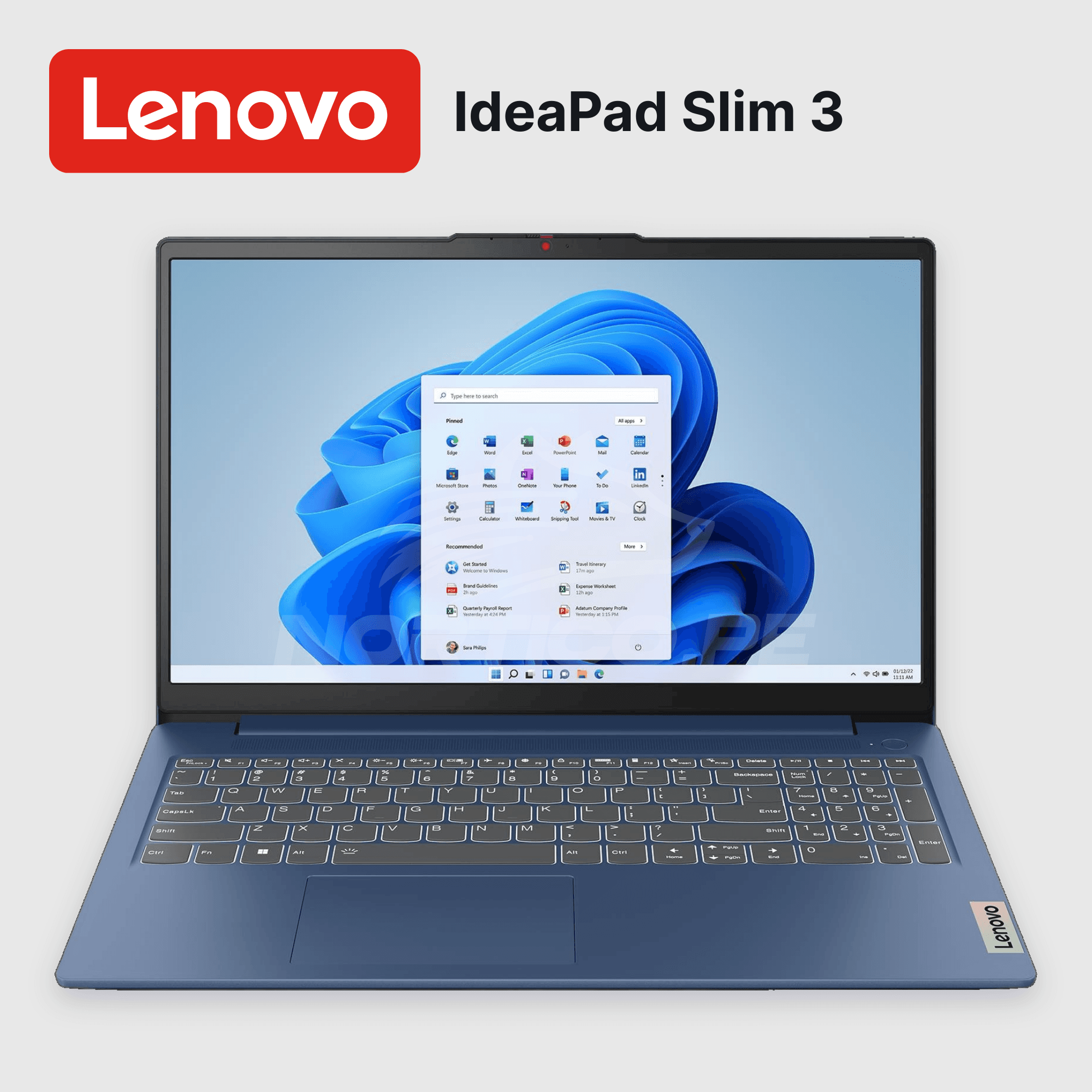 Laptop Lenovo IdeaPad Slim 3 8GB 512GB SSD 15.6" (82XQ012HUS) 4