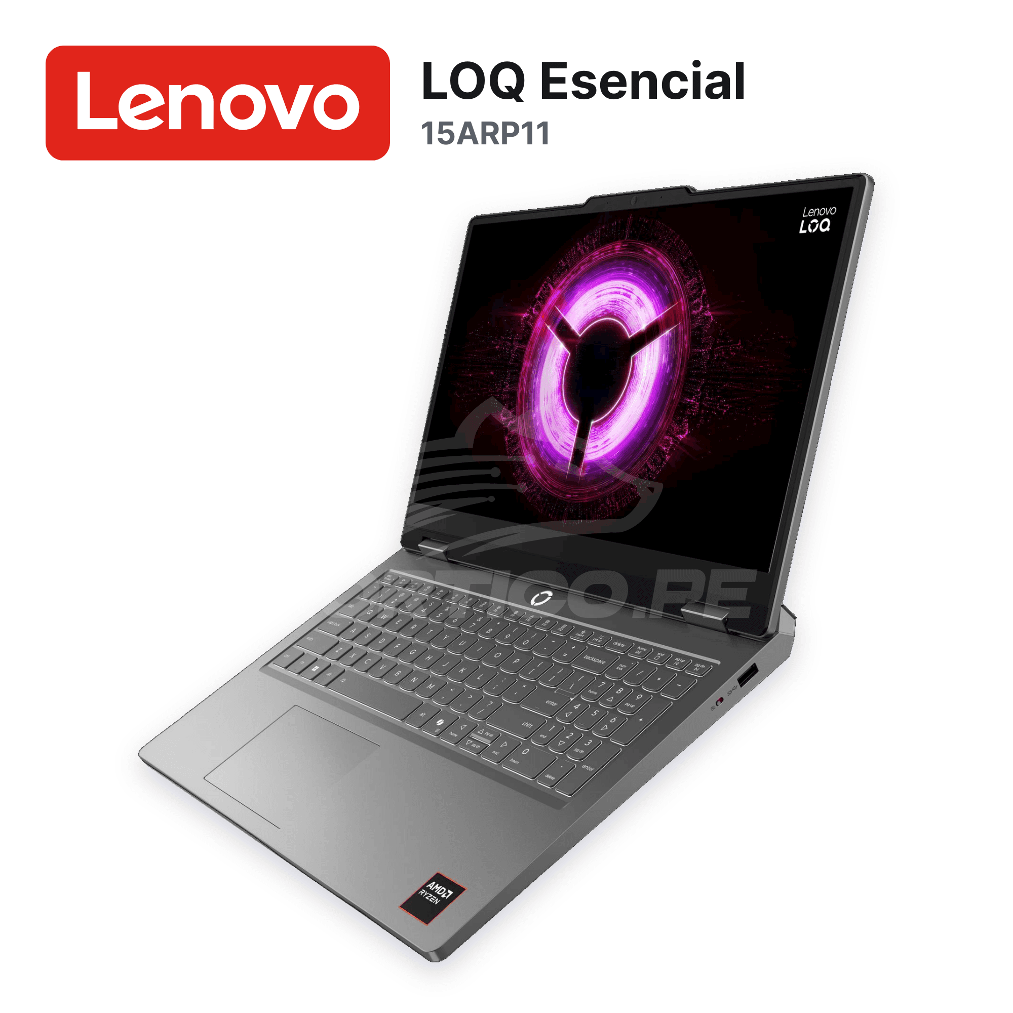 Laptop Lenovo LOQ Esencial 15ARP11 Ryzen 7-170 16GB 512GB SSD RTX 5050 15.6" (83VA001PUS) 6