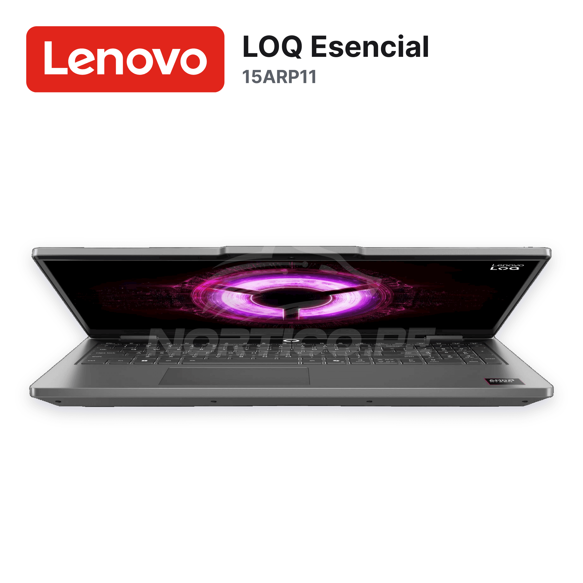 Laptop Lenovo LOQ Esencial 15ARP11 Ryzen 7-170 16GB 512GB SSD RTX 5050 15.6" (83VA001PUS) 9