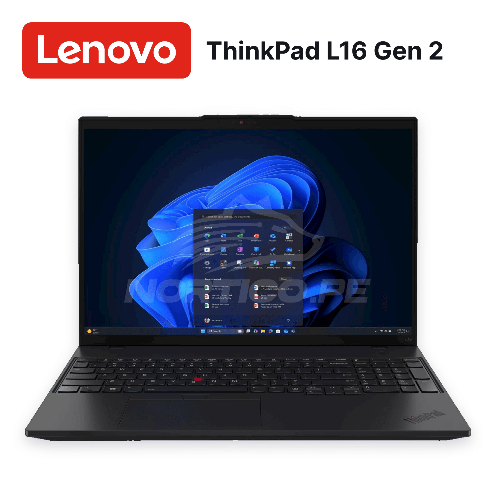 Laptop Lenovo ThinkPad L16 Gen 2 Ryzen 7-250 16GB 512GB SSD 16" (21SC001DLM) 4