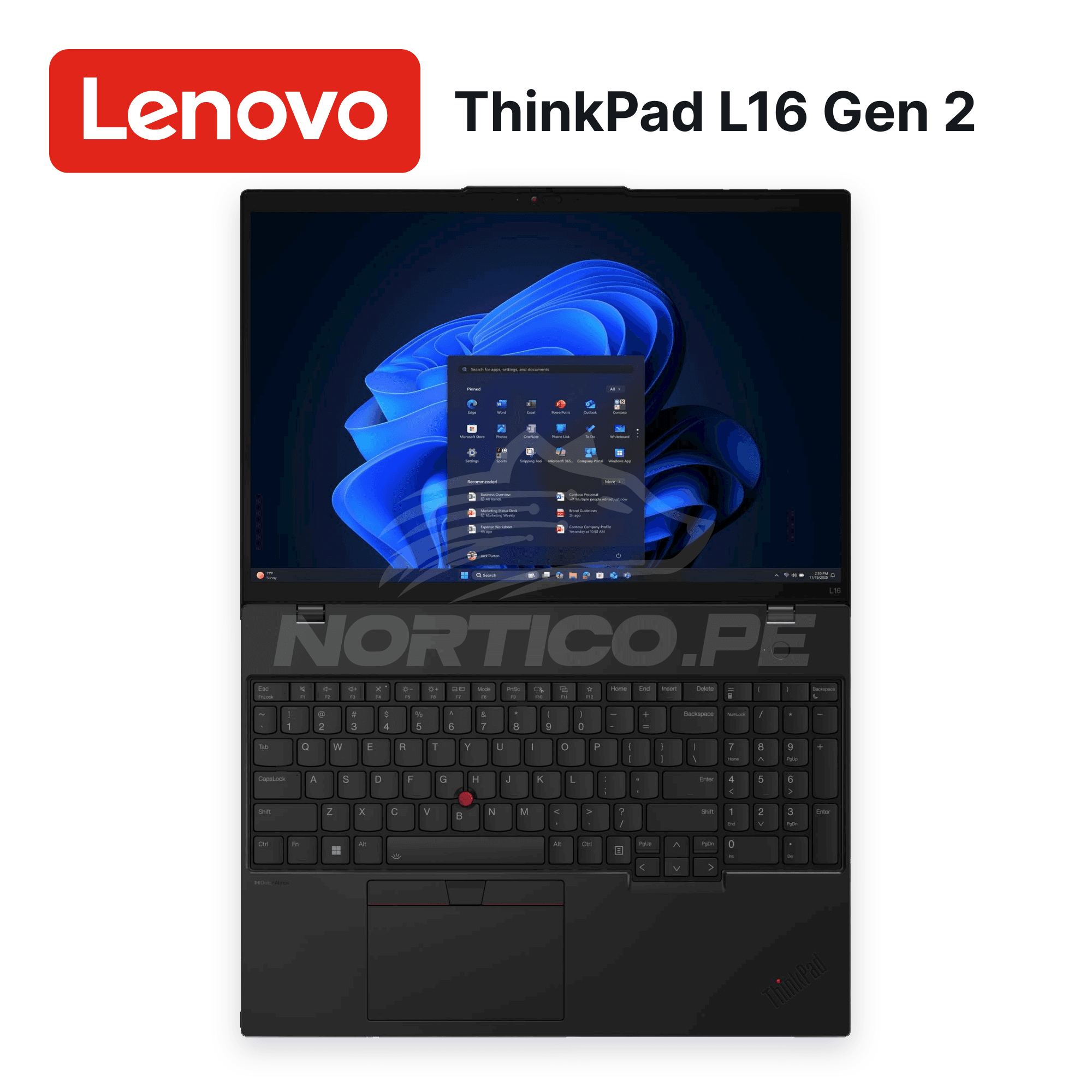 Laptop Lenovo ThinkPad L16 Gen 2 Ryzen 7-250 16GB 512GB SSD 16" (21SC001DLM) 6