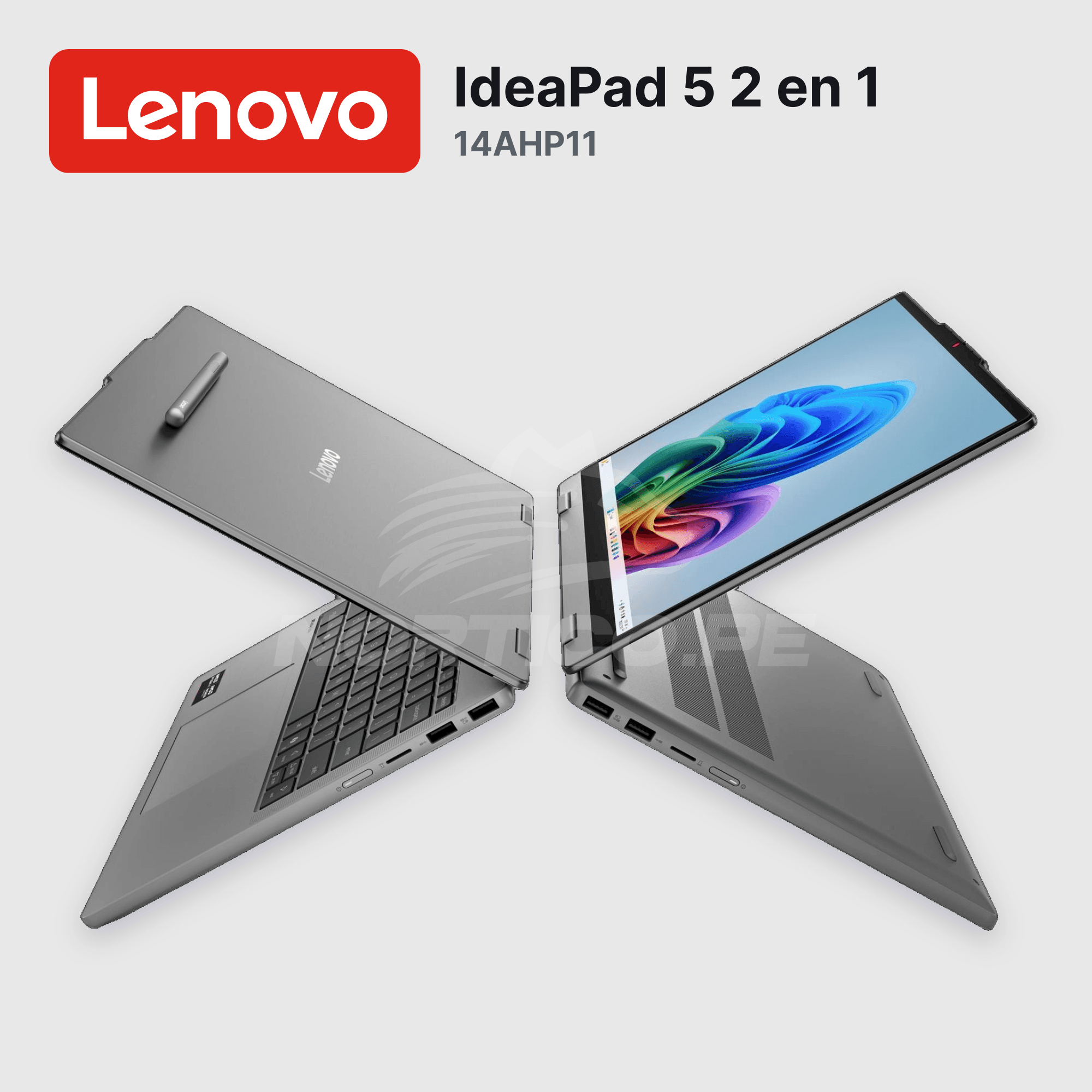 Laptop Lenovo IdeaPad 5 2 en 1 14AHP11 Ryzen 7-250 16GB 512GB SSD 14" (83UJ0012LM) 2