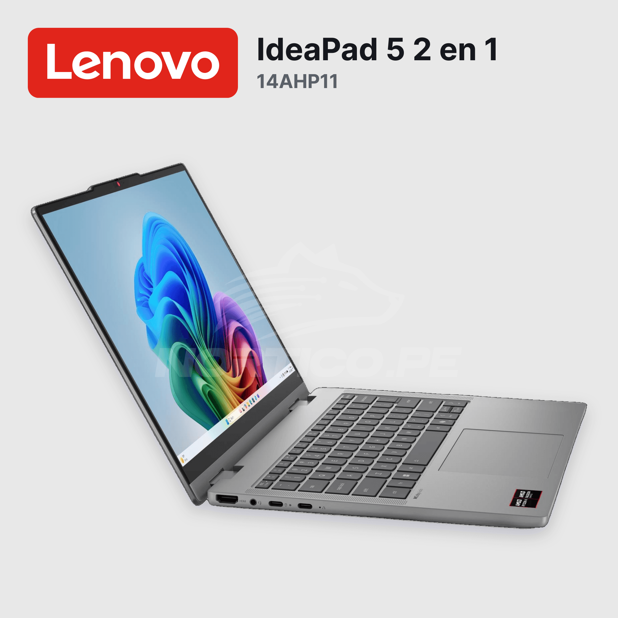 Laptop Lenovo IdeaPad 5 2 en 1 14AHP11 Ryzen 7-250 16GB 512GB SSD 14" (83UJ0012LM) 3