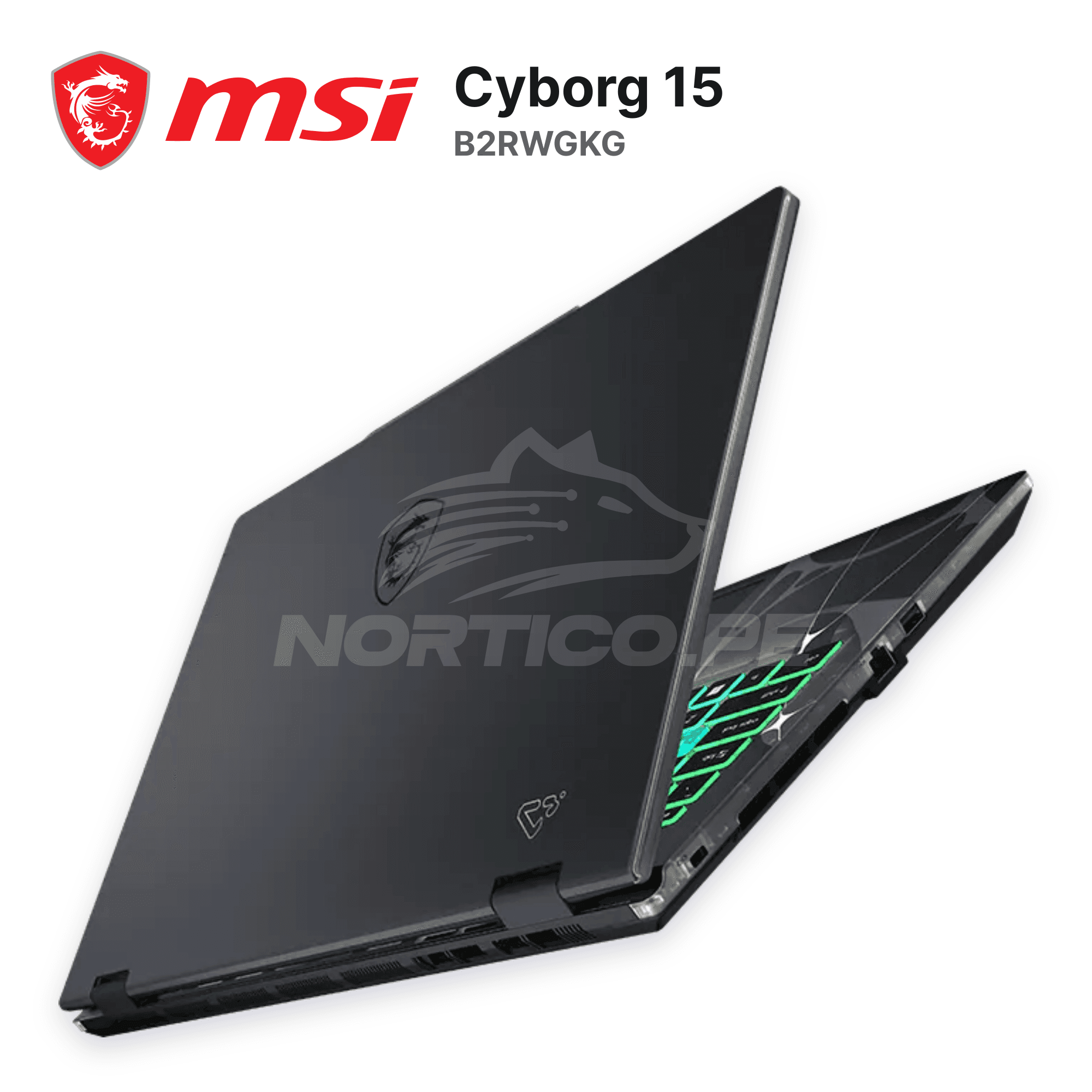 Laptop MSI Cyborg 15 B2RWGKG Core 7-240H 16GB 1TB SSD RTX 5070 15.6" (9S7-15Q342-415) 4