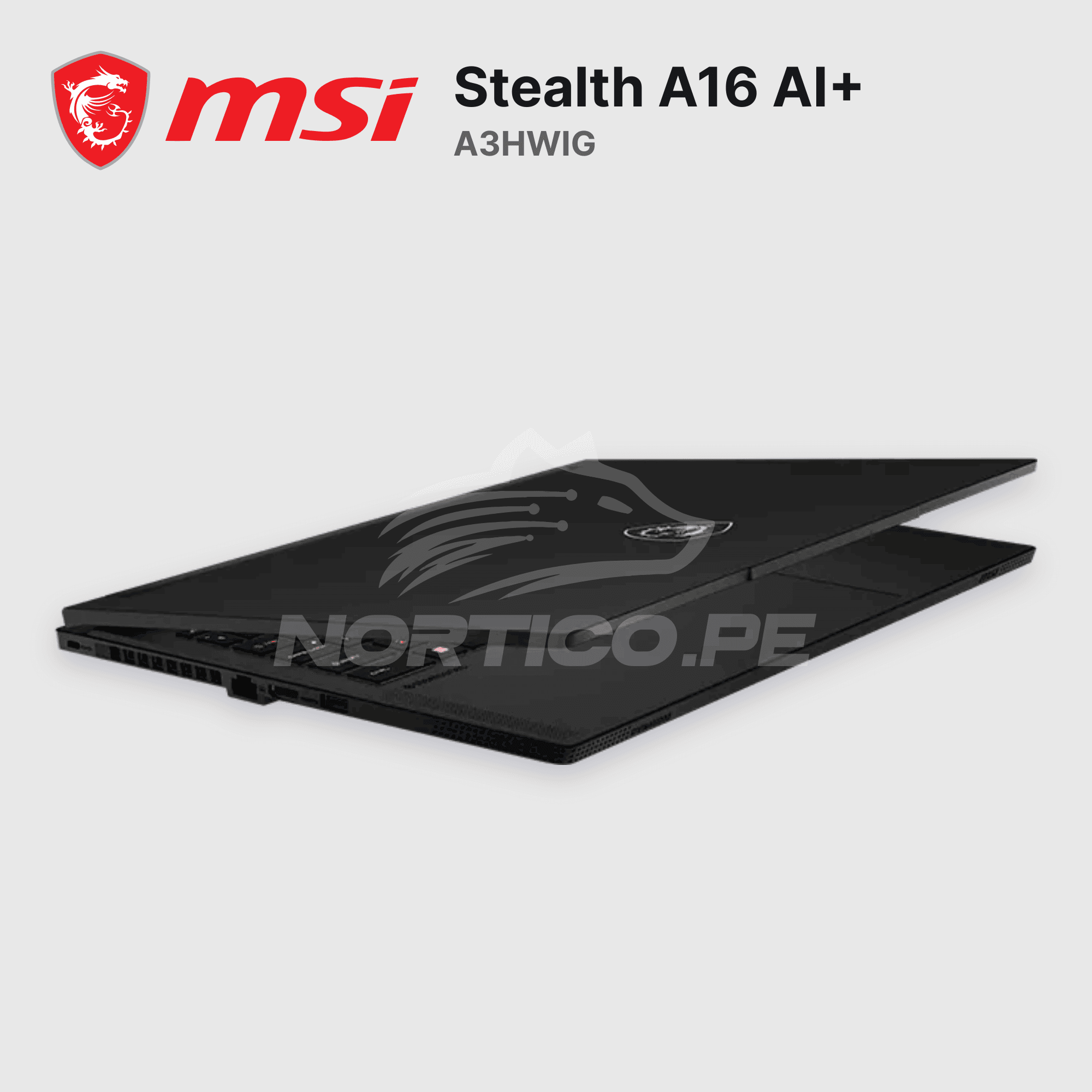Laptop MSI Stealth A16 AI+ A3HWIG 32GB 1TB SSD RTX 5080 16" (BBARI36532GXXDX11NGP) 5