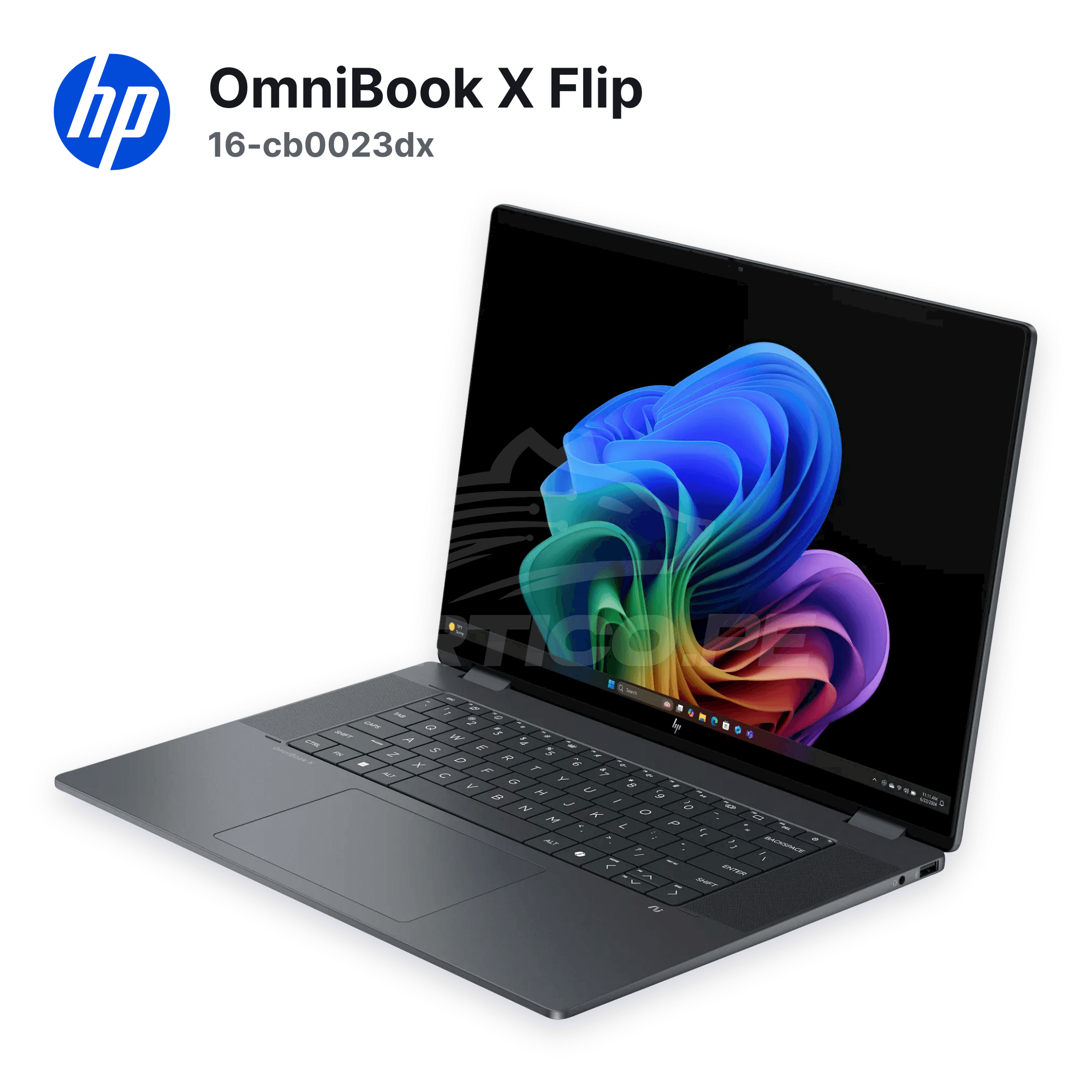 Laptop HP OmniBook X Flip 16-cb0023dx Core Ultra 7-355 16GB 1TB SSD 16" (D31MKUA#ABA) 5