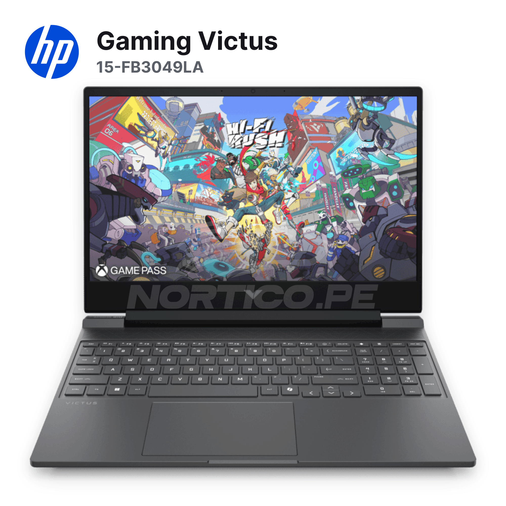 Laptop HP Gaming Victus 15-FB3049LA Ryzen 7-7445HS 8GB 512GB SSD RTX 4050 15.6" (D53P1LA#ABM) 5