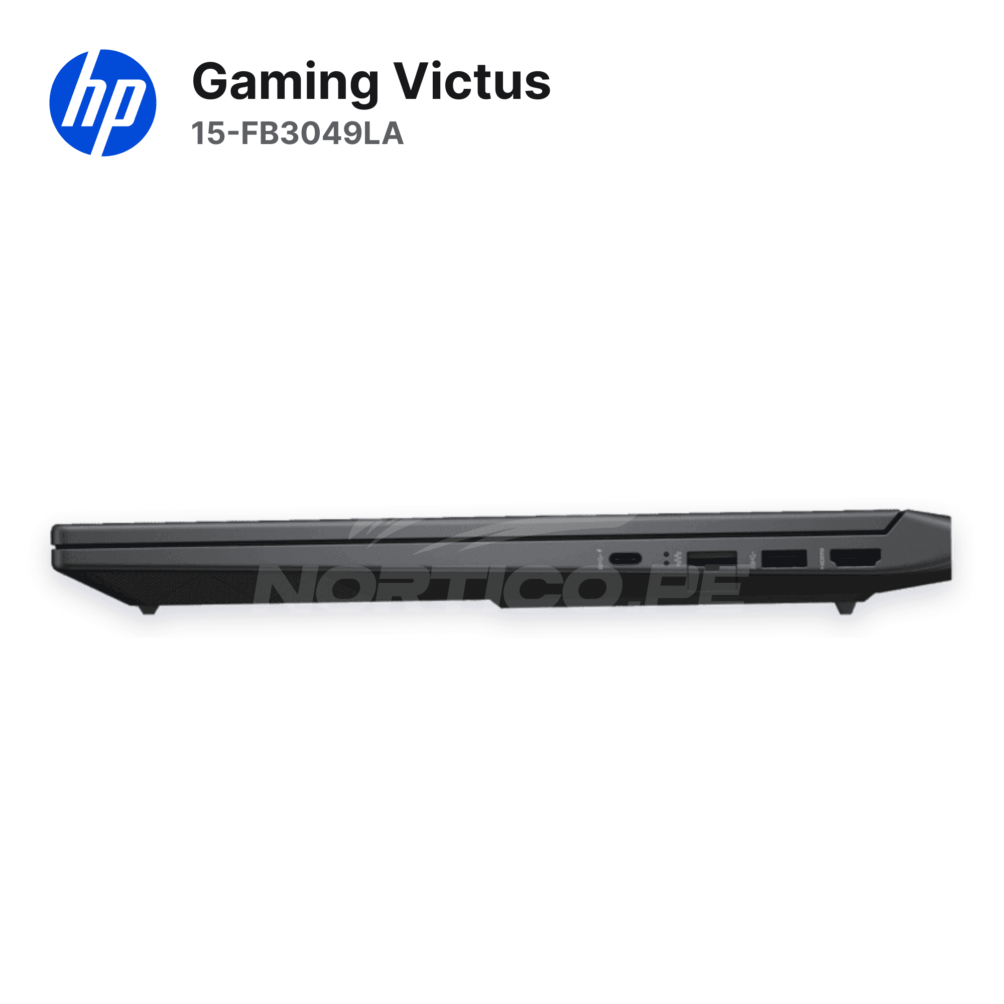 Laptop HP Gaming Victus 15-FB3049LA Ryzen 7-7445HS 8GB 512GB SSD RTX 4050 15.6" (D53P1LA#ABM) 6