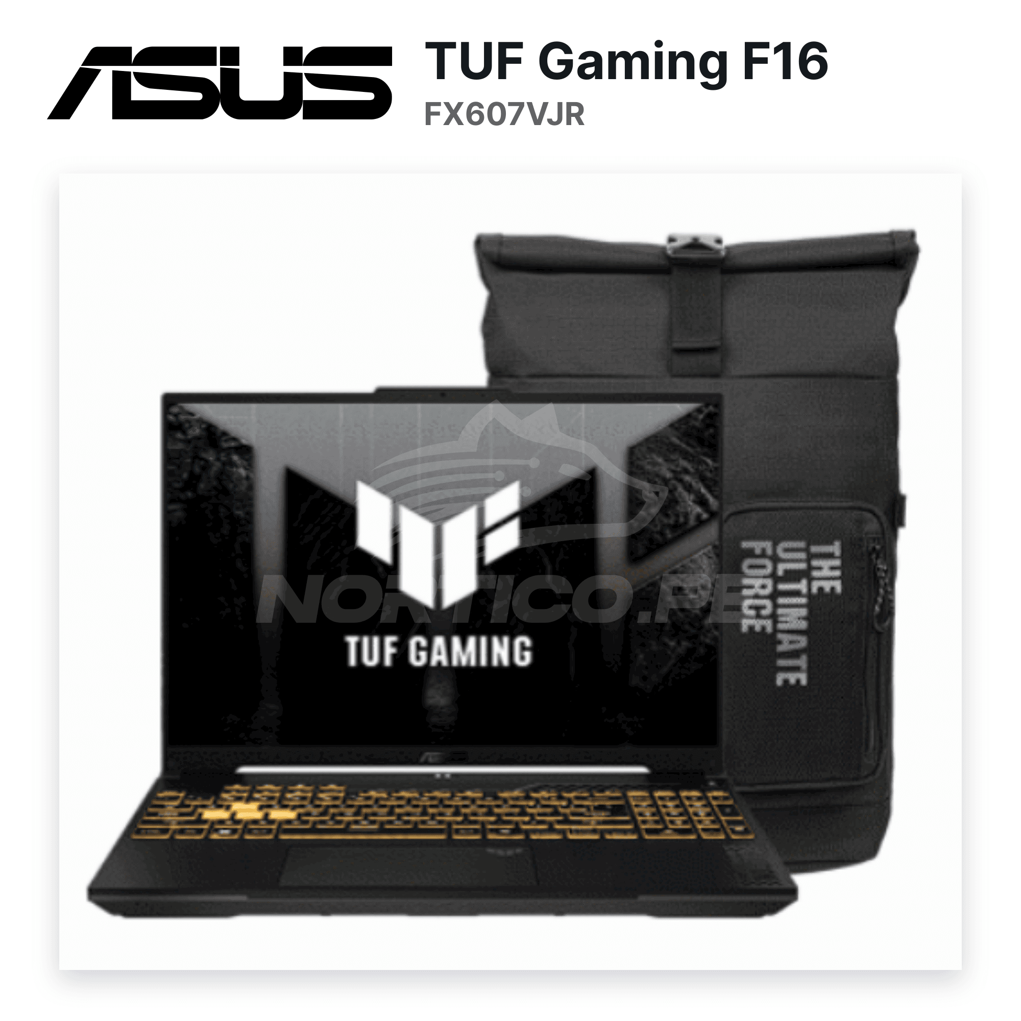 Laptop ASUS TUF Gaming F16 FX607VJR Core 5-205H 8GB 512GB SSD RTX 3050 16" (90NR0MZ6-M00PF0) 2