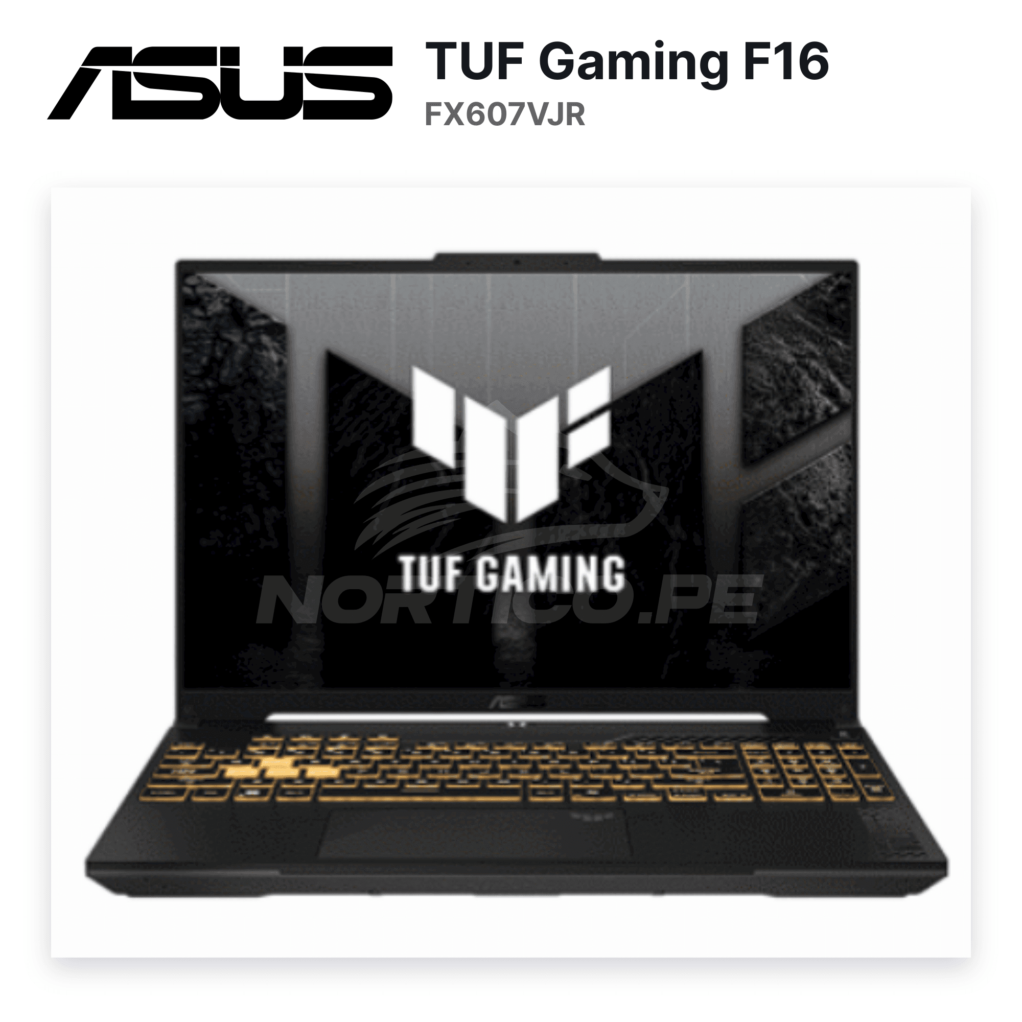 Laptop ASUS TUF Gaming F16 FX607VJR Core 5-205H 8GB 512GB SSD RTX 3050 16" (90NR0MZ6-M00PF0) 3