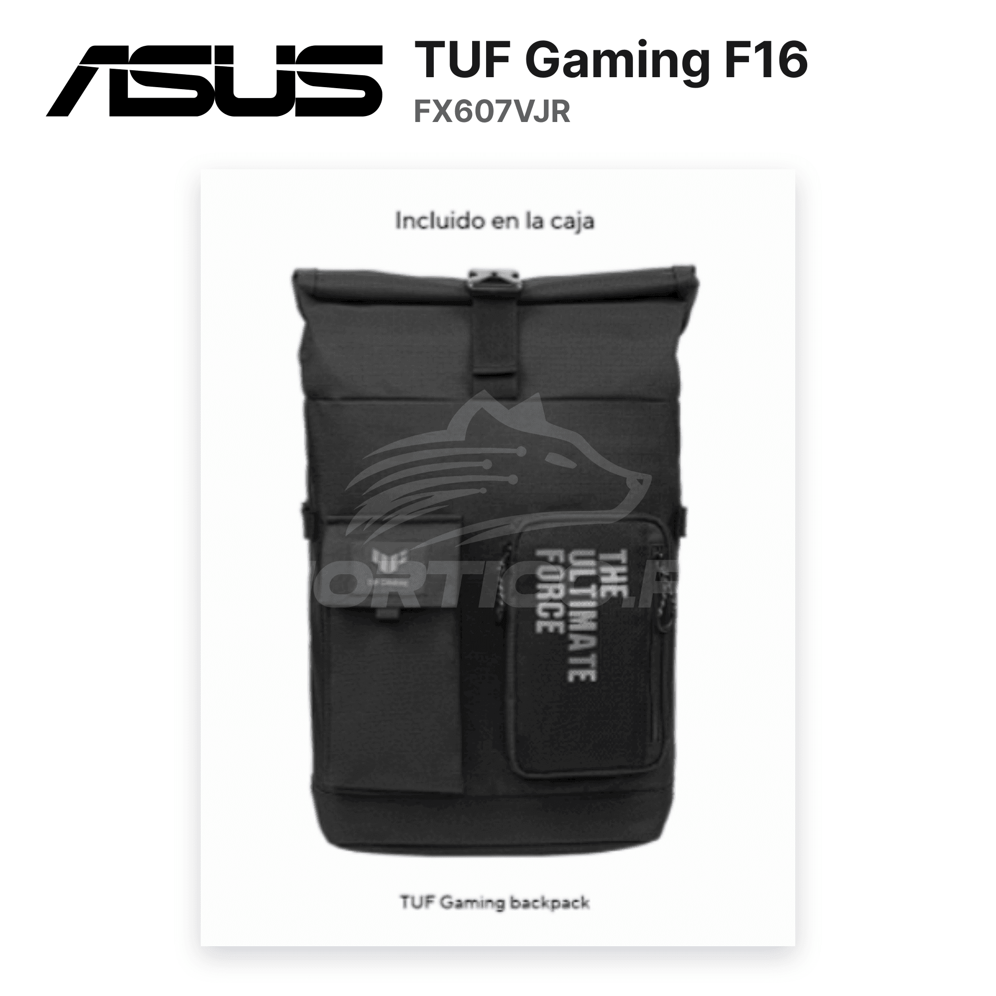 Laptop ASUS TUF Gaming F16 FX607VJR Core 5-205H 8GB 512GB SSD RTX 3050 16" (90NR0MZ6-M00PF0) 4