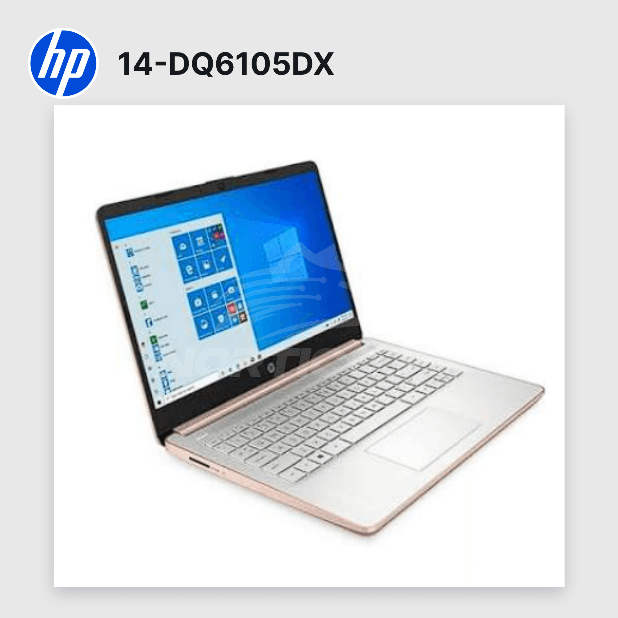 Laptop HP 14-DQ6105DX N150 4GB 128GB UFS 14" (D0SN9UA#ABA) 3