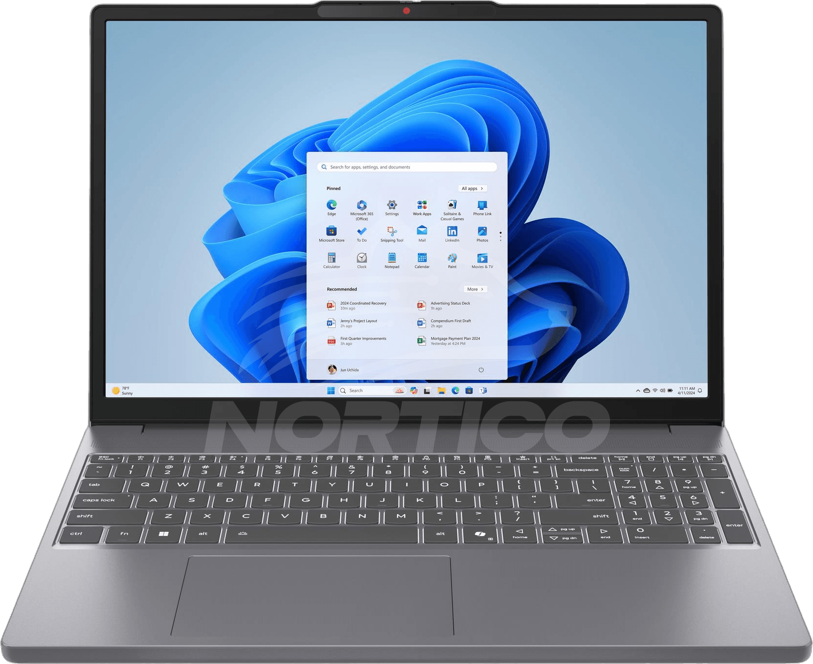 LAPTOP LENOVO IDEAPAD SLIM 3 15IRH10 INTEL CORE I5-13420H 16GB 512GB SSD 15.3" FREE DOS/ 83K1016CLM 4