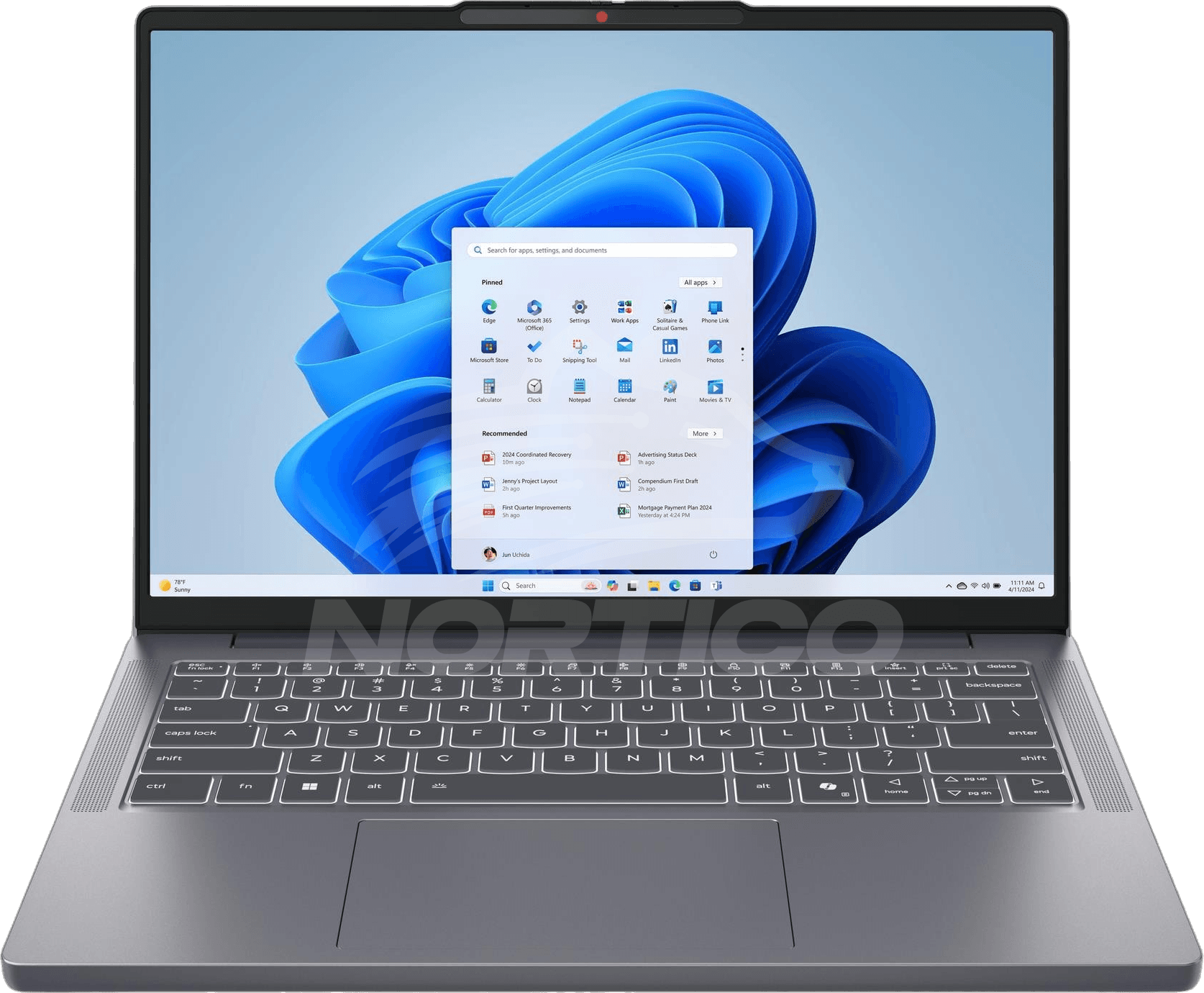 LAPTOP LENOVO IDEAPAD SLIM 3 14ARP10 AMD R7-7735HS 16GB 512GB SSD 14" OLED FREEDOS (83K600B6LM) 3