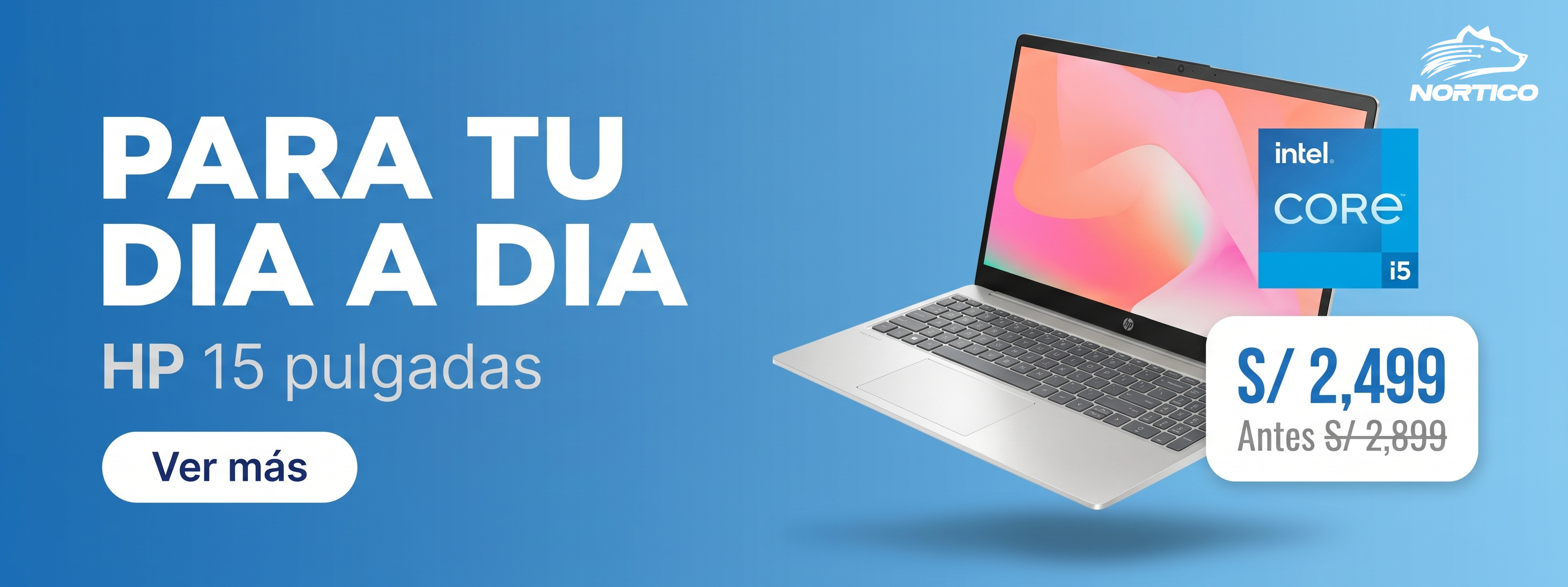 Para tu dia a dia - HP 15.6 pulgadas