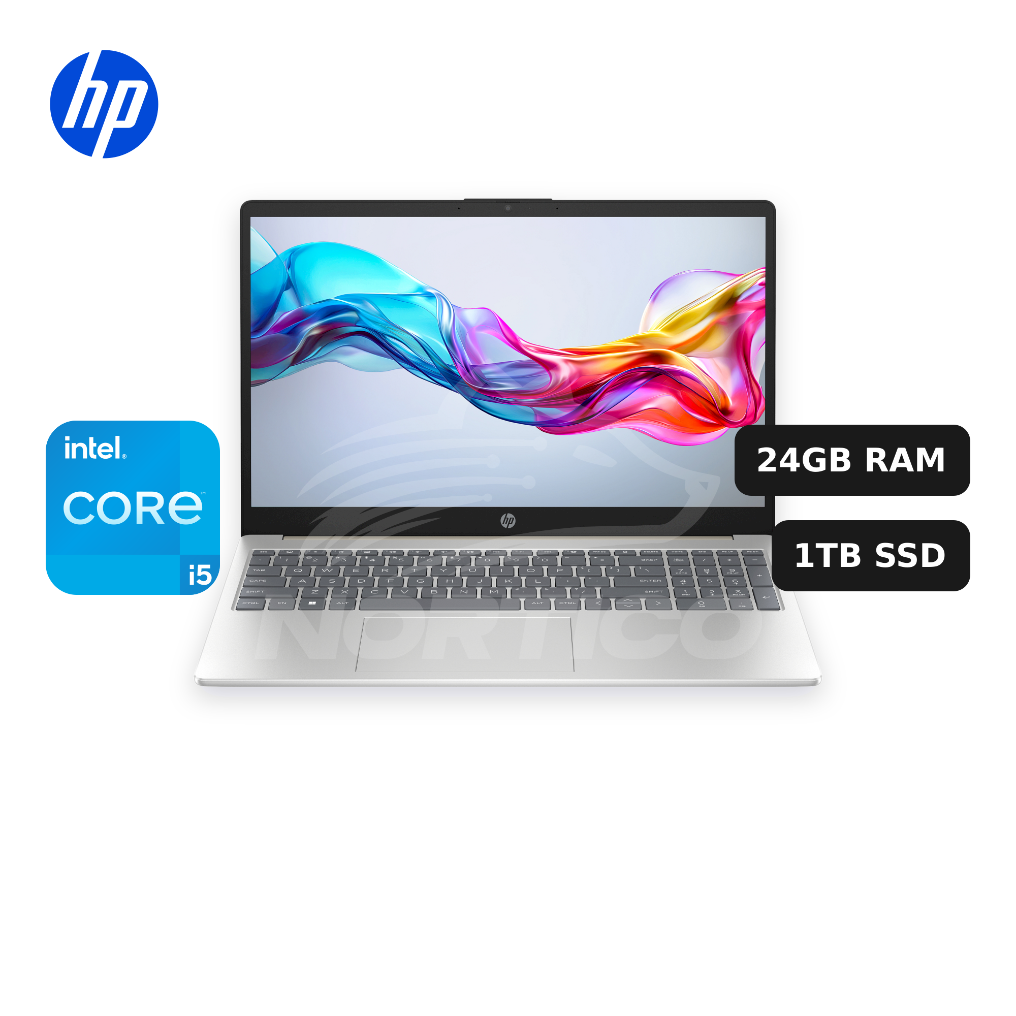 Laptop HP 15-fd0152la-rpt2 Core i5-1334U 24GB 1TB SSD (RPT2-B9TS2LA#ABM)