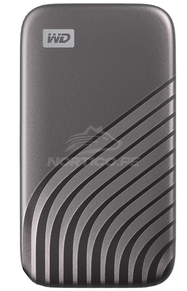 Western Digital 2TB My Passport SSD Unidad de estado sólido portátil externa, Gris